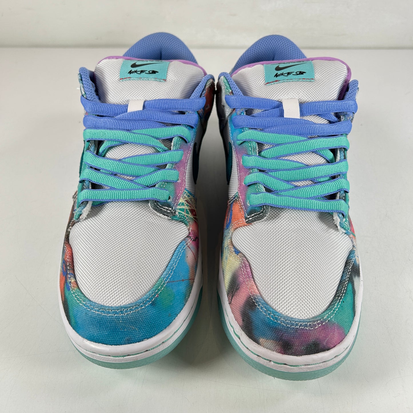 HF6061 400 Nike SB Dunk Low Futura Laboratories Bleached Aqua [USED] - 9 M (VNDS)