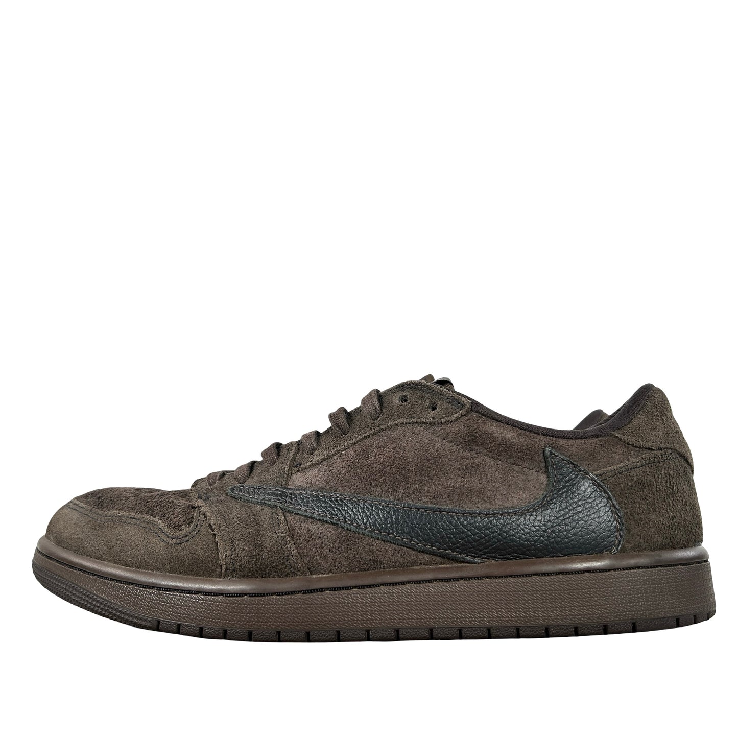 DM7866 202 Jordan 1 Retro Low OG SP Travis Scott Velvet Brown [USED] - 10.5 M (Used10)