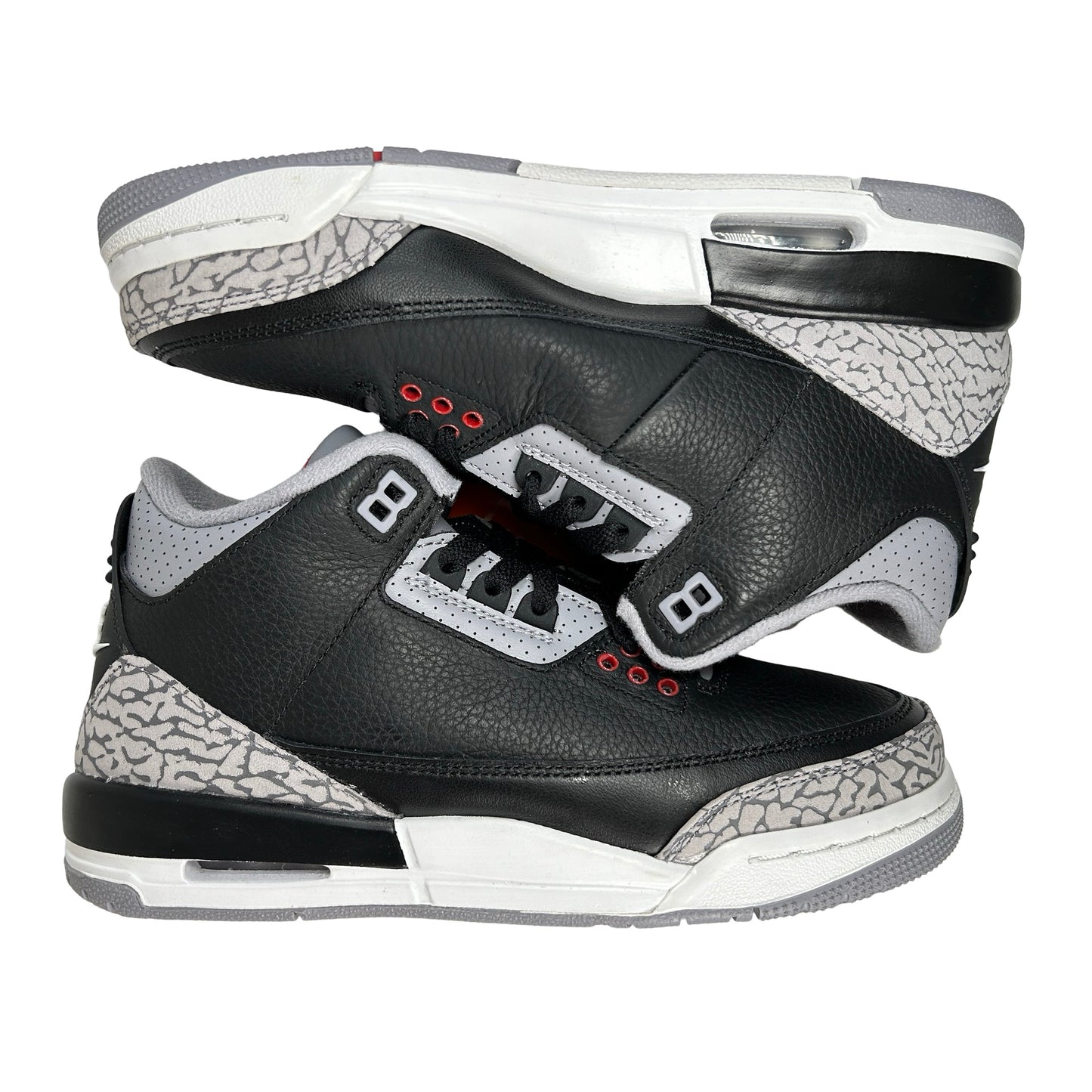 DM0967 010 Jordan 3 Retro Black Cement (2024) (GS) [USED] - 5.5 Y (Used)