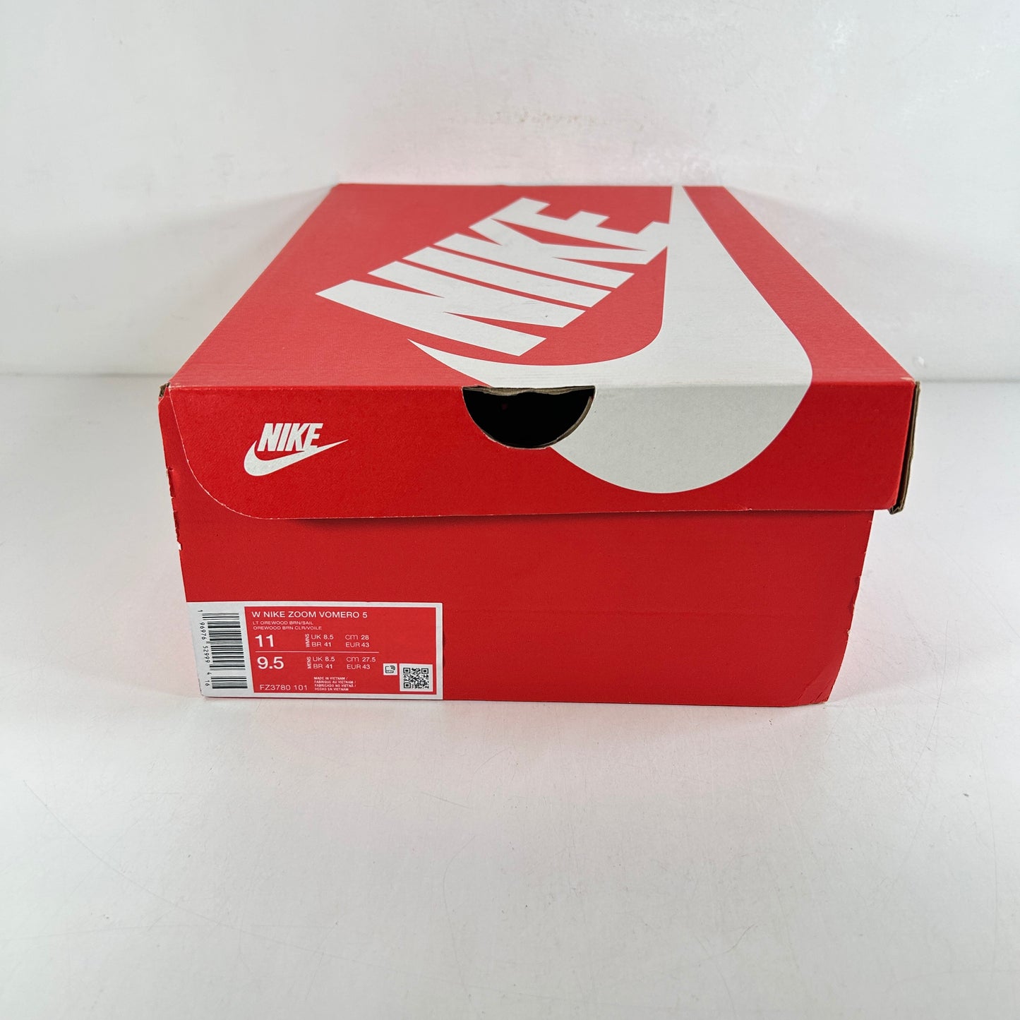FZ3780 101 Nike Zoom Vomero 5 Light Orewood Brown (Women's) [USED] - 11 W / 9.5 M (VNDS)