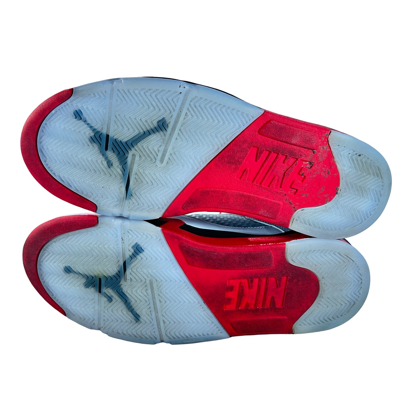 HQ7978 101 Jordan 5 Retro Fire Red Black Tongue (2025) [USED] - 12 M (Used7)