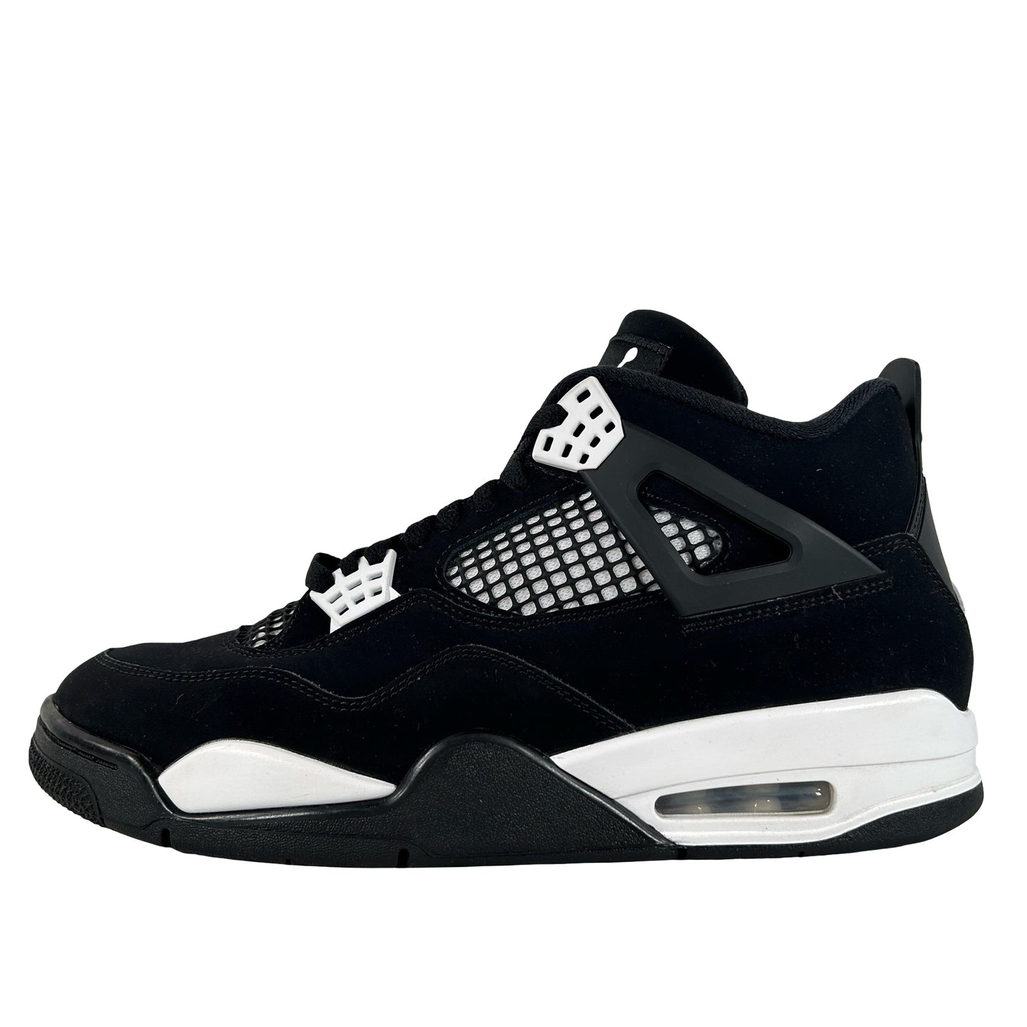 FQ8138 001  Jordan 4 Retro White Thunder [USED] - 10 M (Used10)