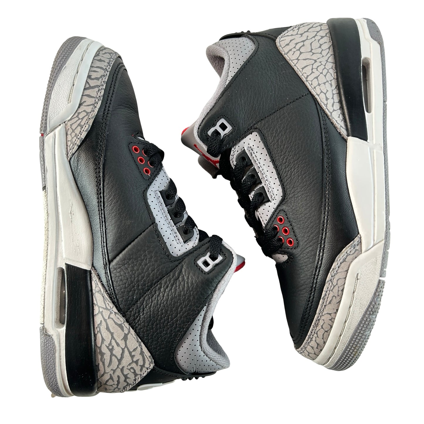 DM0967 010 Jordan 3 Retro Black Cement (2024) (GS) [USED] - 5Y (Used) (No Box)