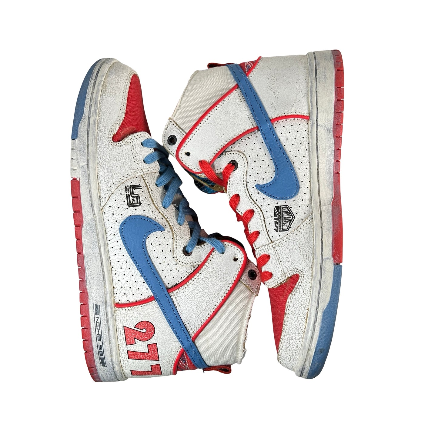 DH7683 100 Nike SB Dunk High Pro Ishod Wair x Magnus Walker [USED] - 9 M (Used) (Replace Box)