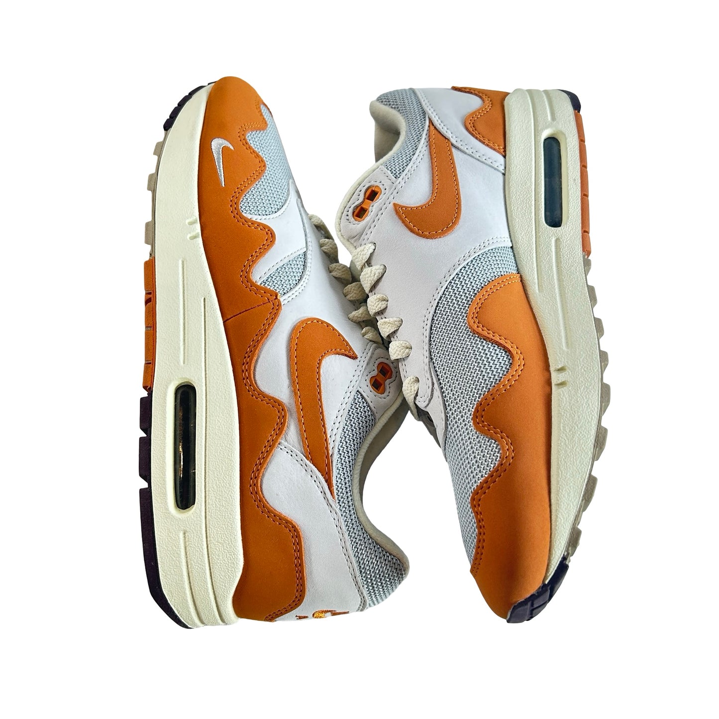 DH1348 001 Nike Air Max 1 Patta Waves Monarch (with Bracelet) [USED] - 8 M (Used)