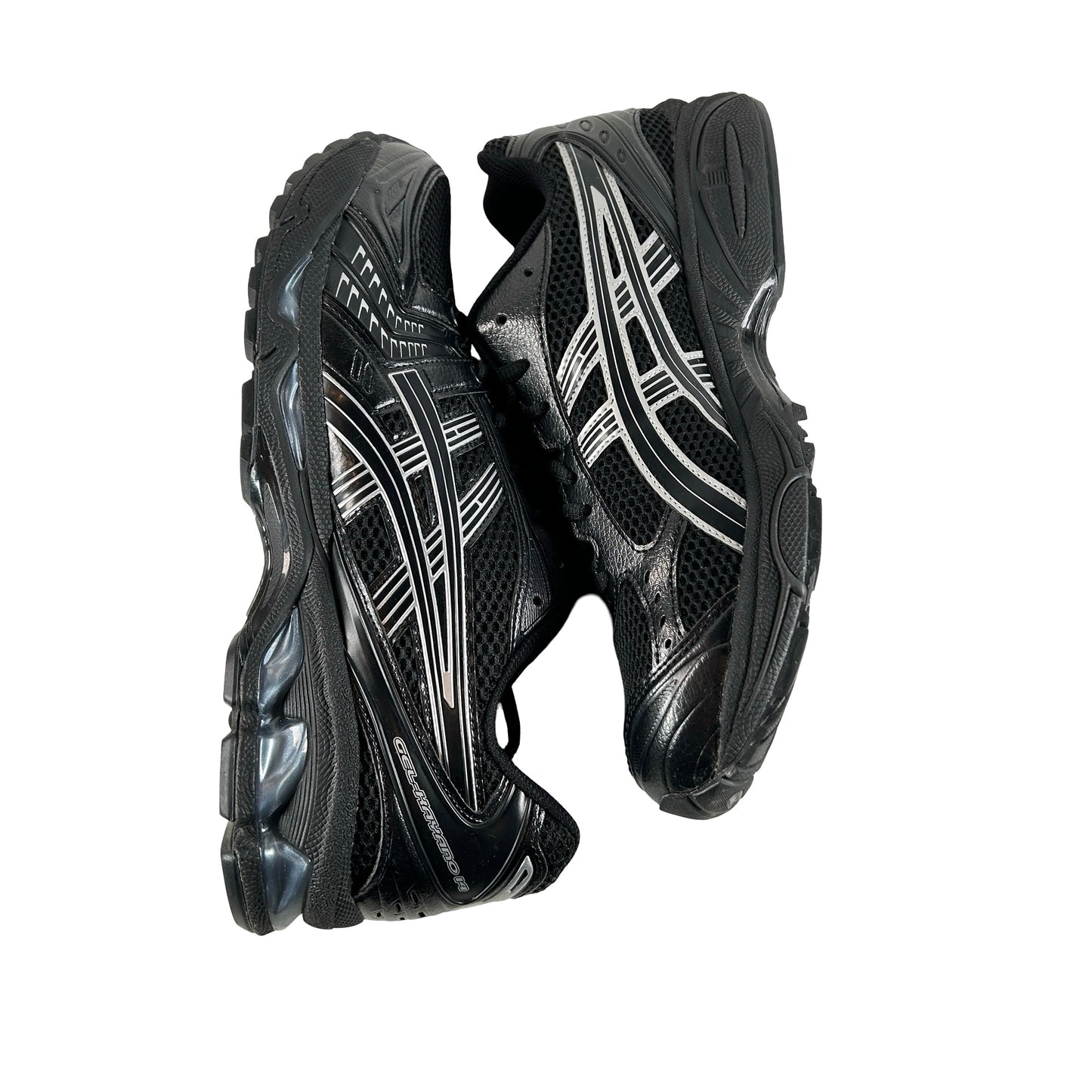1201A019 006 ASICS Gel-Kayano 14 Black Pure Silver [USED] - 10 M (Used)