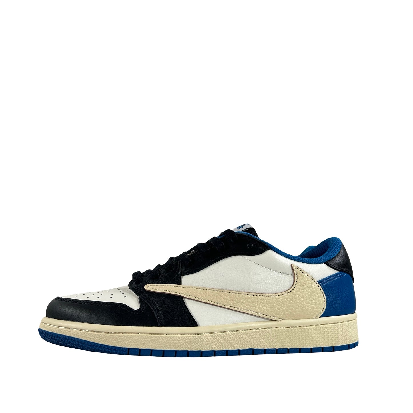 DM7866 140 Jordan 1 Low Fragment x Travis Scott [CONDITIONAL] - 9 M (Lettering inside right shoe peeling)