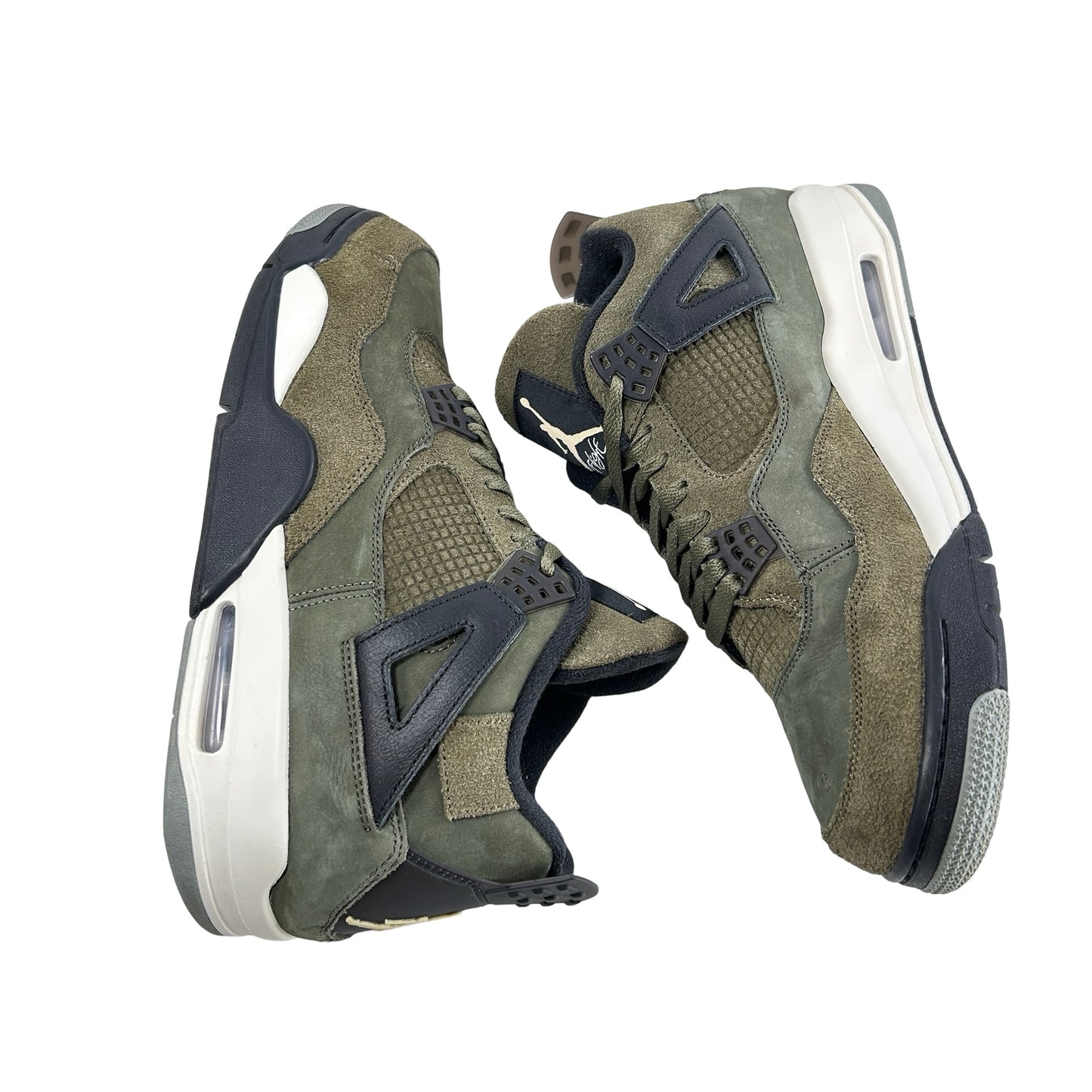 FB9927 200 Air Jordan 4 Craft Medium Olive [USED] - 12 M (Used5)