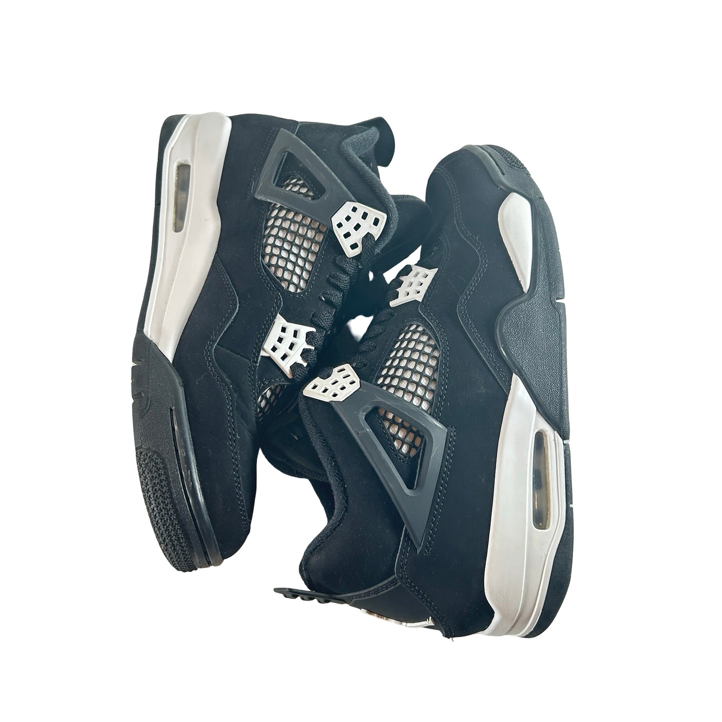 FQ8138 001 Jordan 4 Retro White Thunder [USED] - 8 M (Used6)