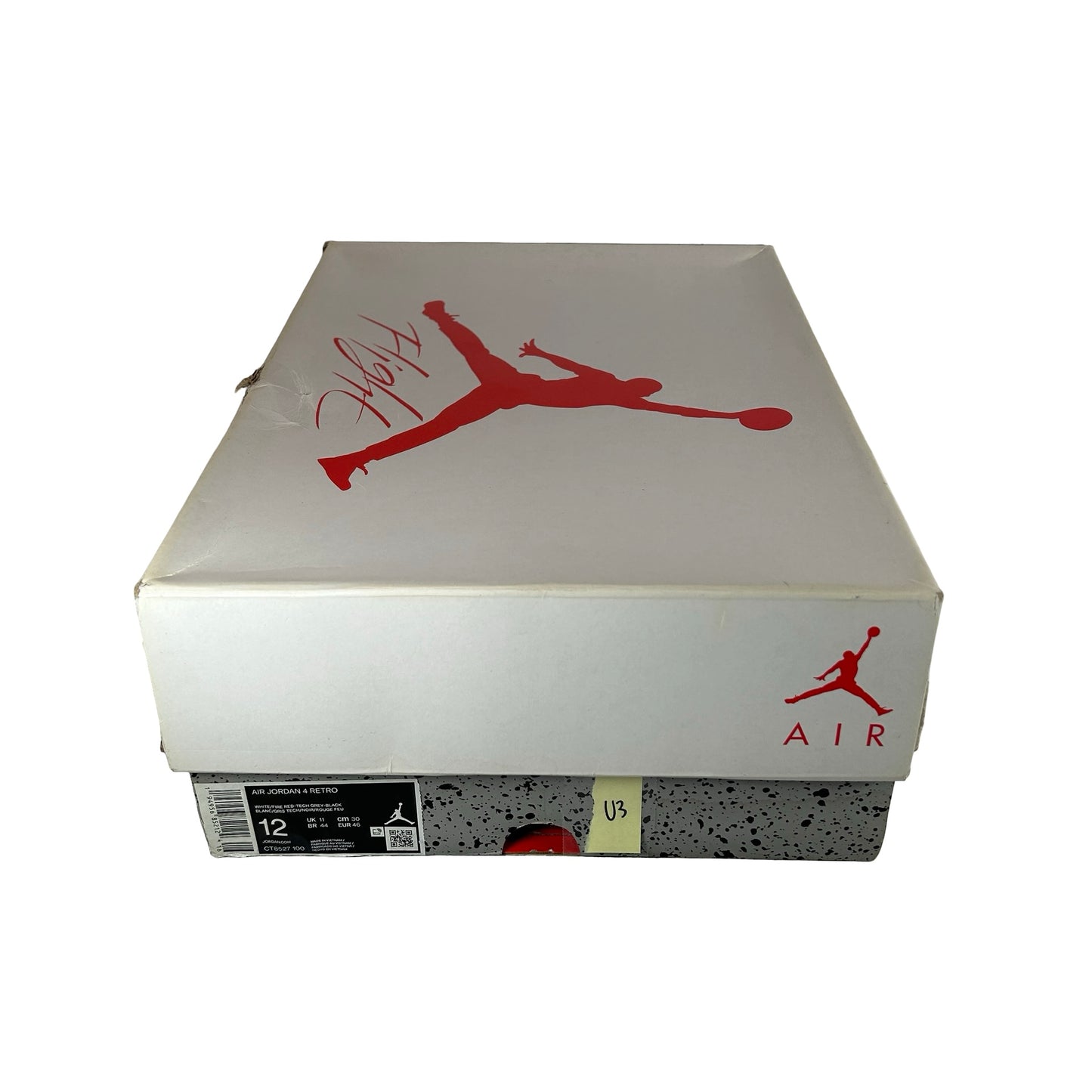 CT8527 100 Jordan 4 Retro White Oreo [USED] - 12 M (Used3)