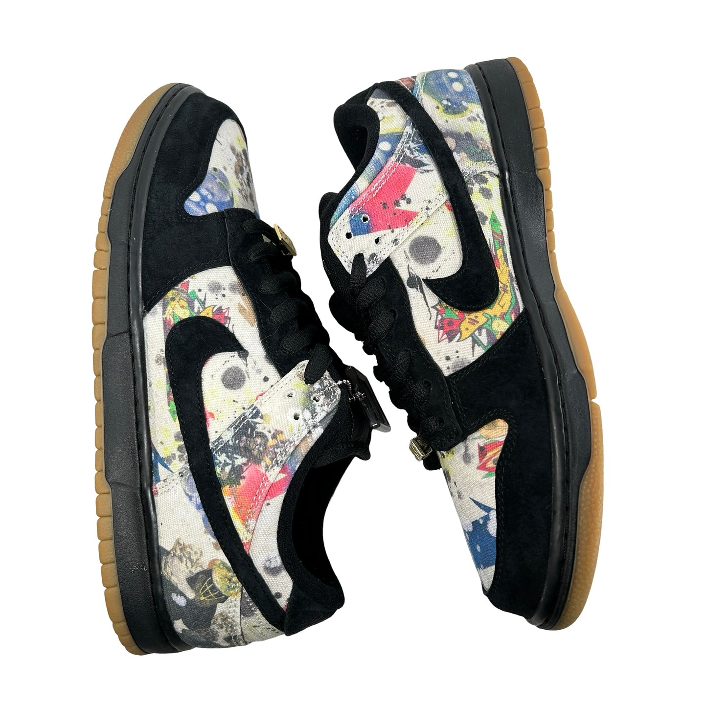 FD8778 001 Nike SB Dunk Low Supreme Rammellzee [USED] - 10 M (VNDS)