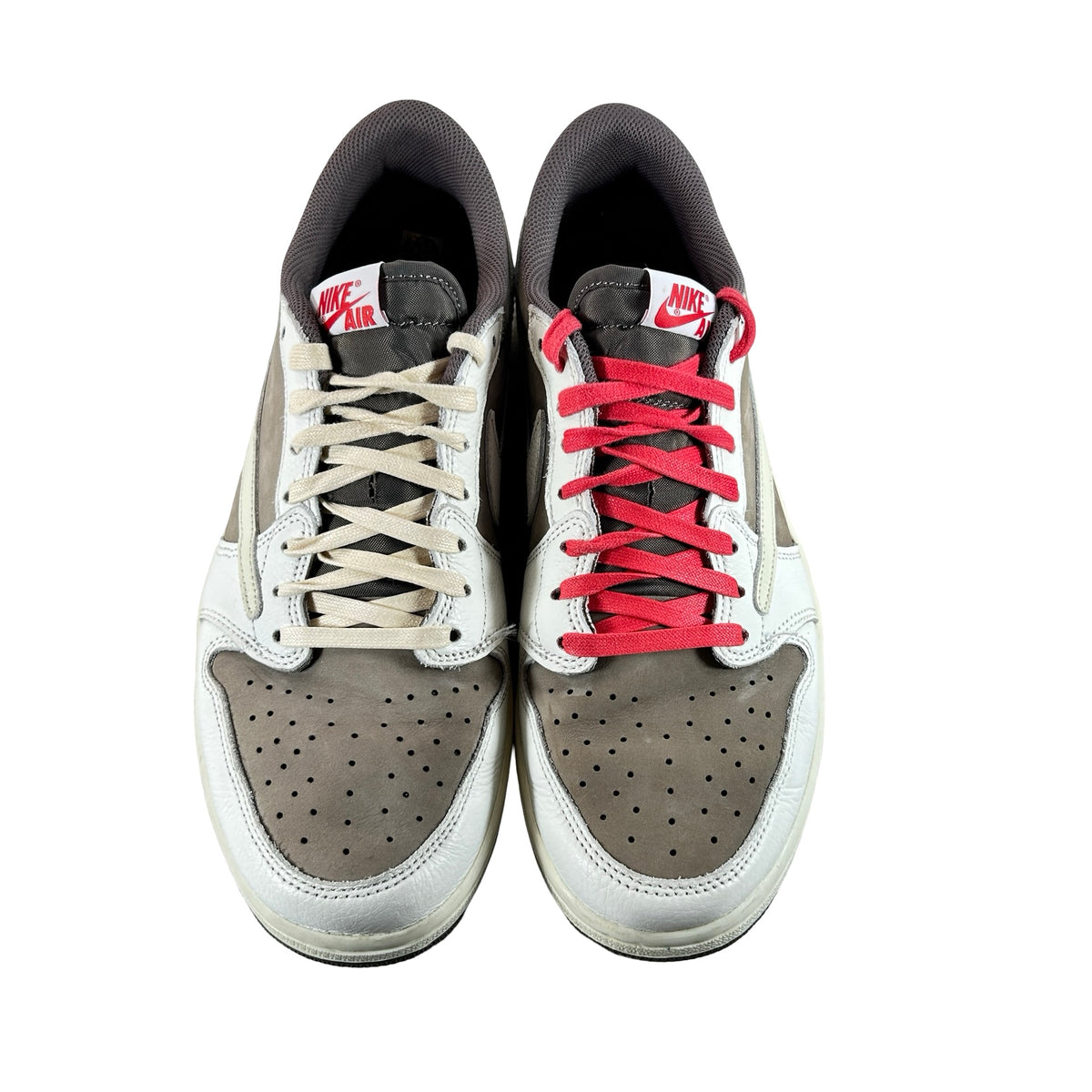 DM7866 162 Jordan 1 Retro Low OG SP Travis Scott Reverse Mocha [USED] - 11.5 M (Used) (Replace Box)