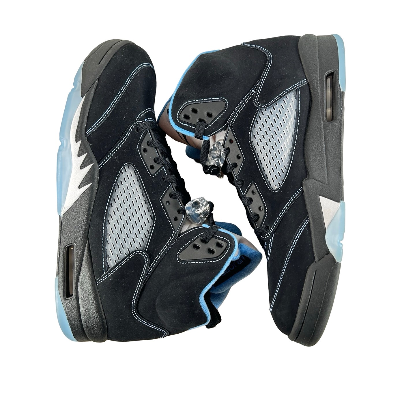 DD0587 008 Jordan 5 Retro Black University Blue (2026) [USED] - 12 M (Used2)
