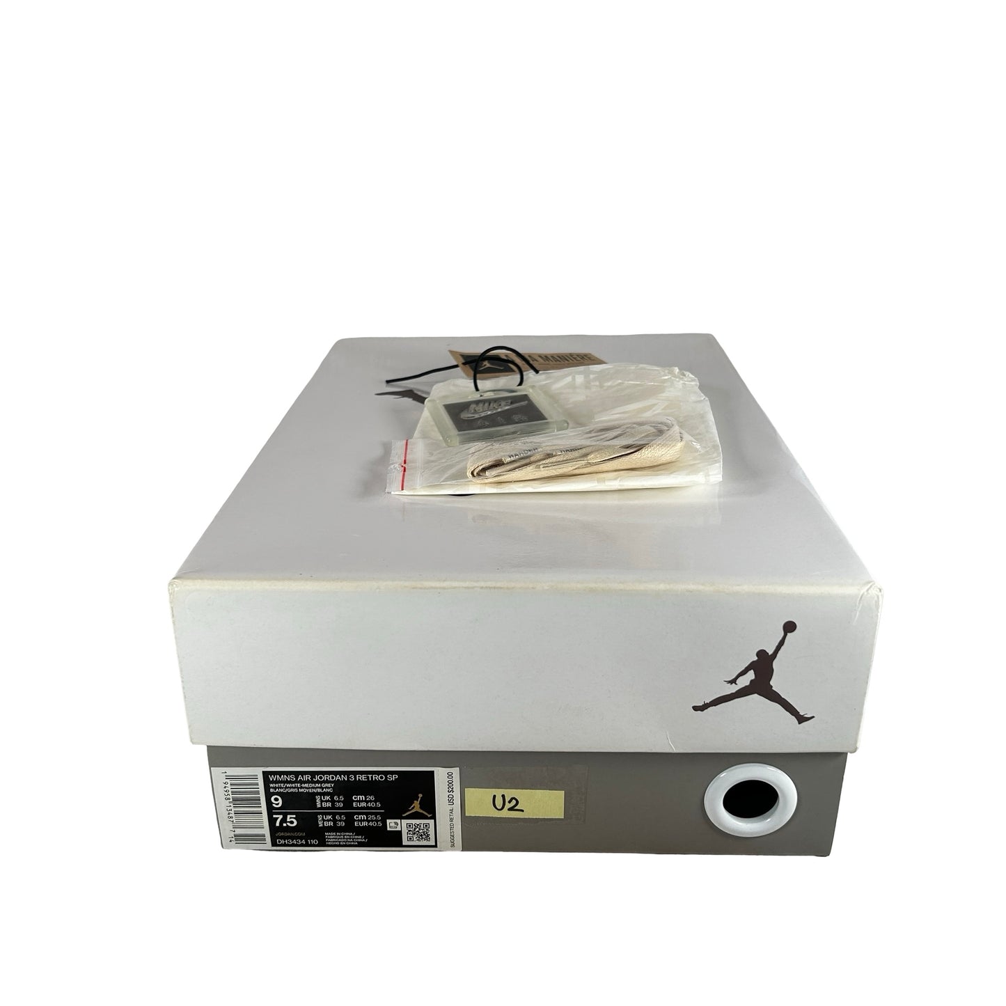 DH3434 110 Jordan 3 Retro SP A Ma Maniére (Women's) [USED] - 9 W (Used2)