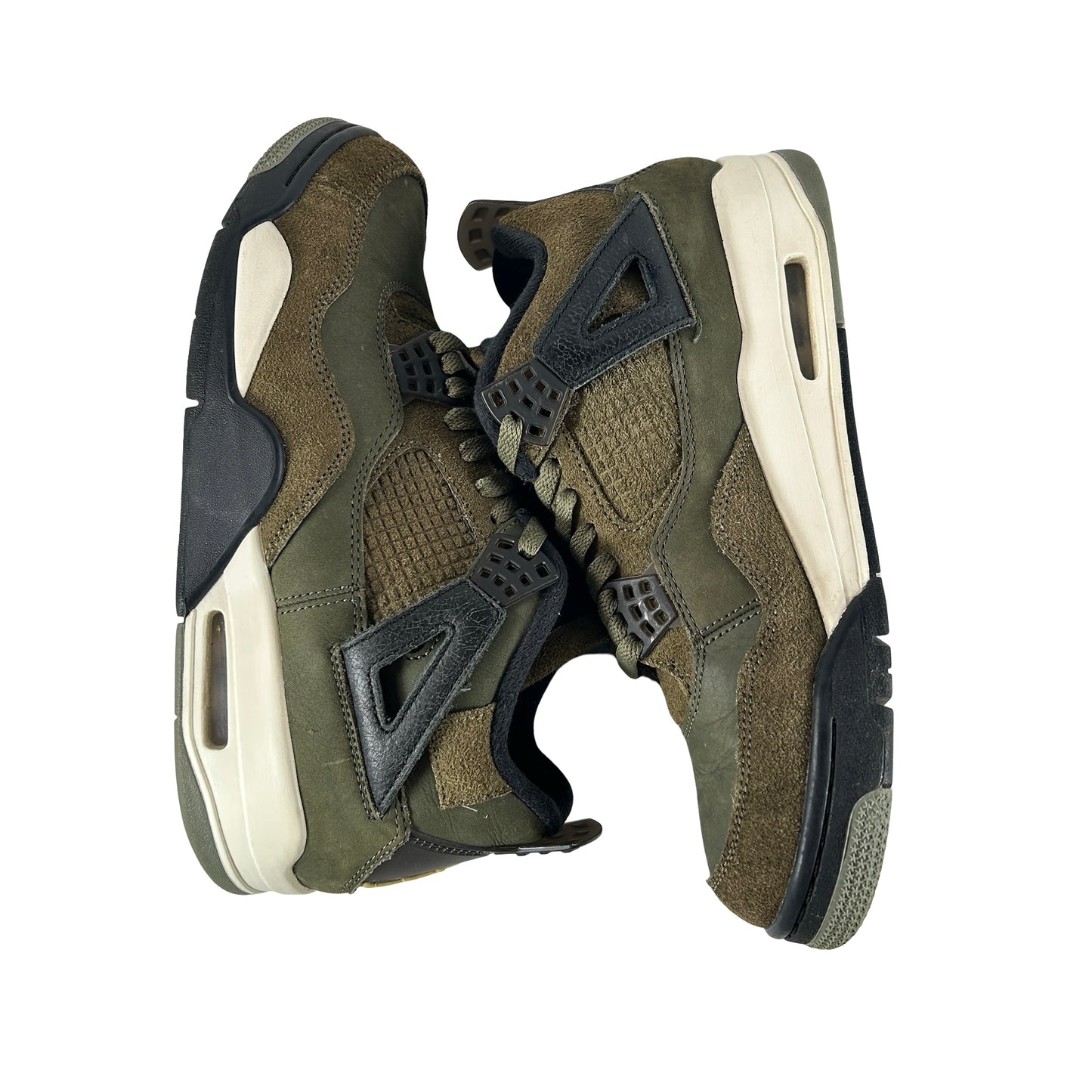 FB9927 200 Air Jordan 4 Craft Medium Olive [USED] - 9.5 M (Used2) (No Box2)