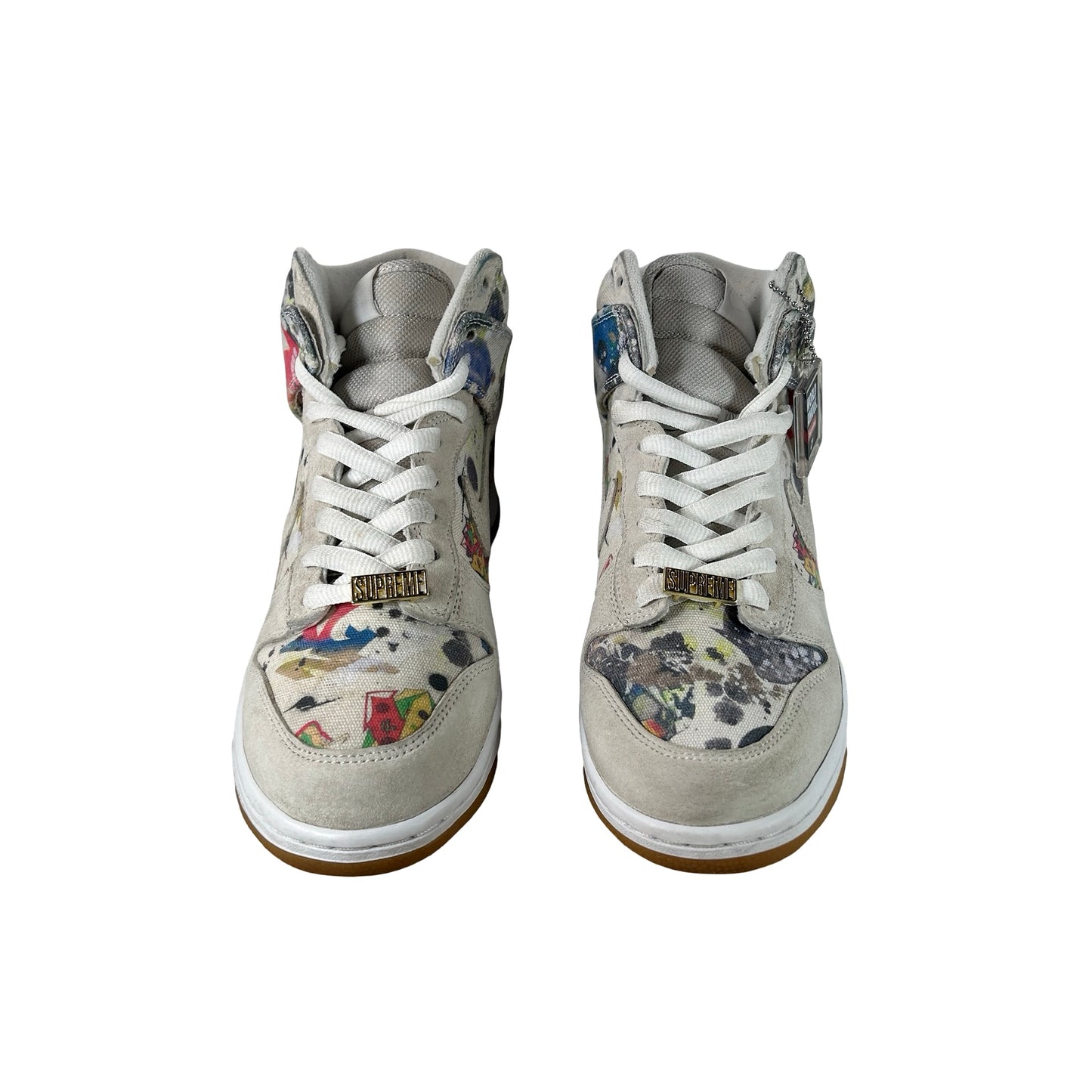 FD8779 100 Nike SB Dunk High Supreme Rammellzee [USED] - 9 M (Used2)