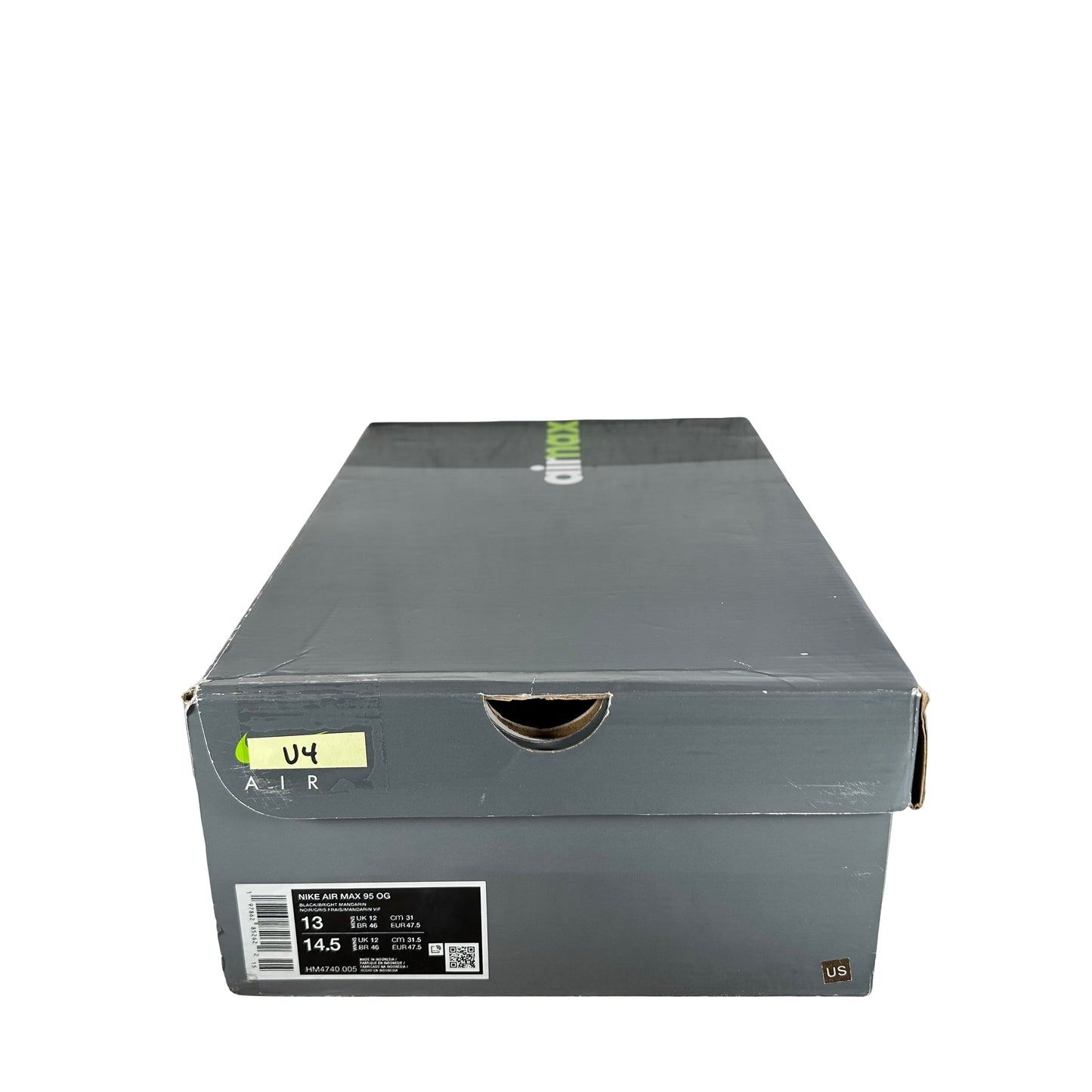 HM4740 005 Nike Air Max 95 OG Big Bubble Bright Mandarin (2025) [USED] - 13 M (Used4)