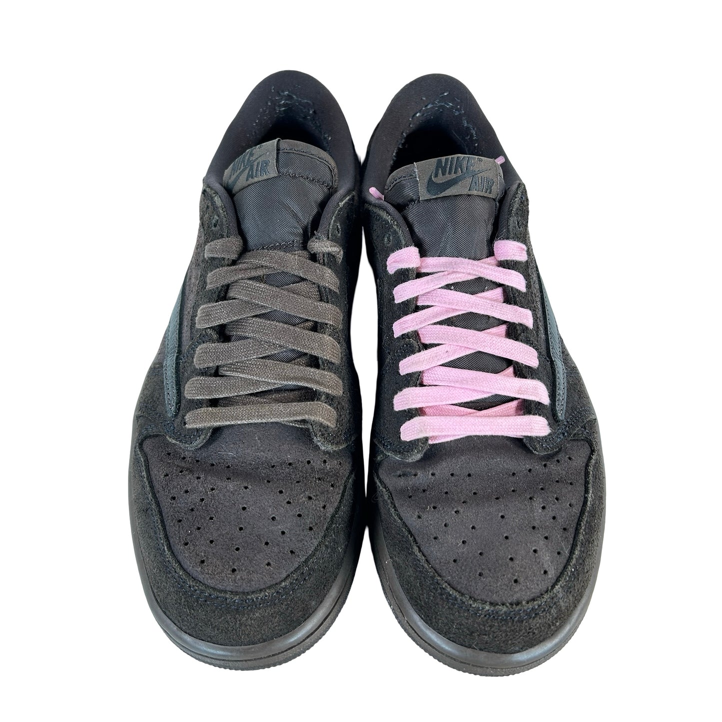 DM7866 202 Jordan 1 Retro Low OG SP Travis Scott Velvet Brown [USED] - 8 M (Used5)