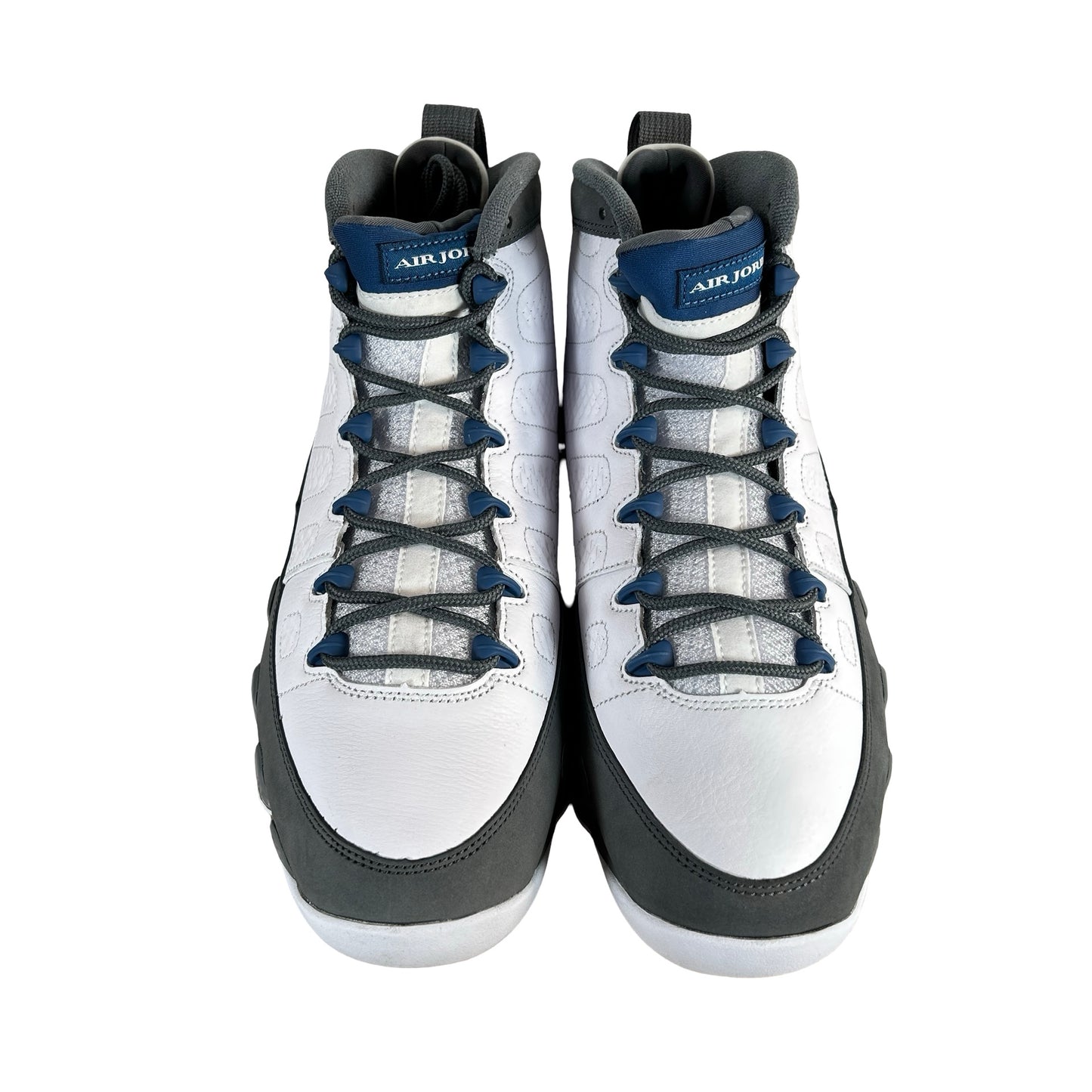 HV4794 100 Jordan 9 Retro Flint Grey French Blue (2026) [USED] - 10 M (Used)