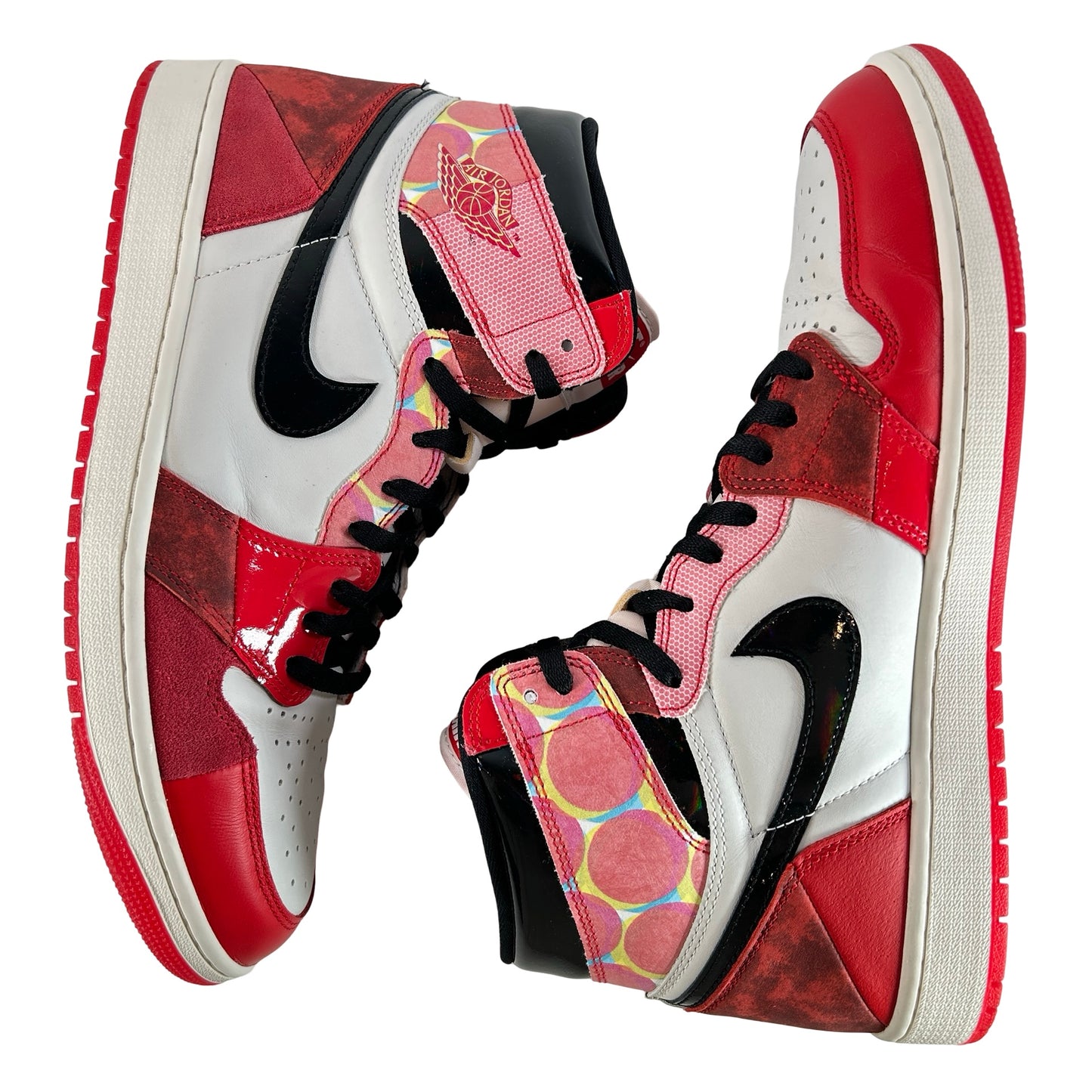 DV1748 601 Jordan 1 Hi Spider-Man Across the Spider-Verse [USED] - 13 M (Used)