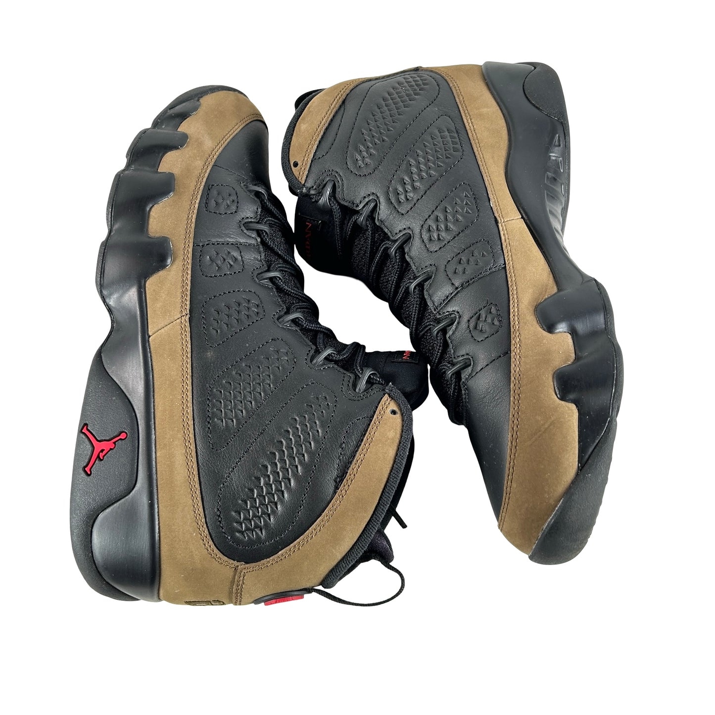 HV4794 030 Air Jordan 9 Retro Olive (2024) [USED] - 10.5 M (Used9)