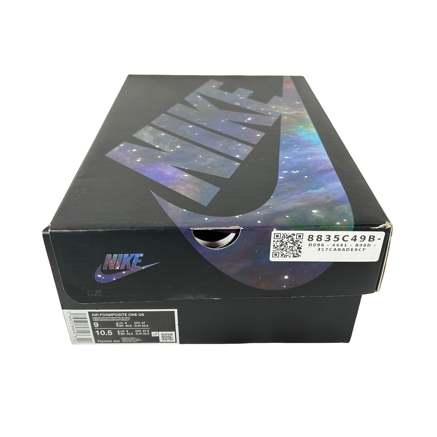 FQ4303 400 Nike Air Foamposite One Galaxy (2025) [USED] - 9 M (Used)