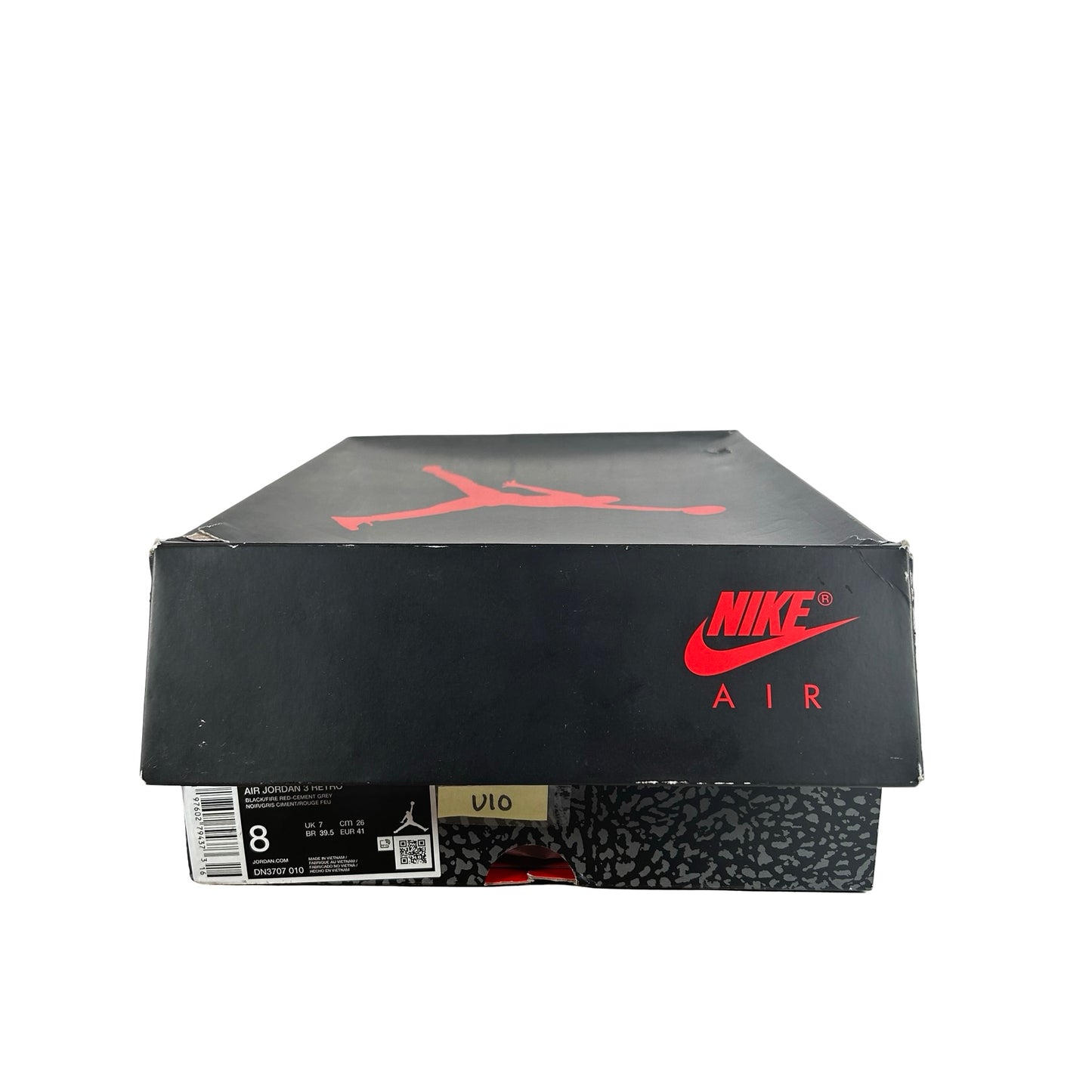 DN3707 010 Jordan 3 Retro Black Cement Reimagined (2024) [USED] - 8 M (Used10)