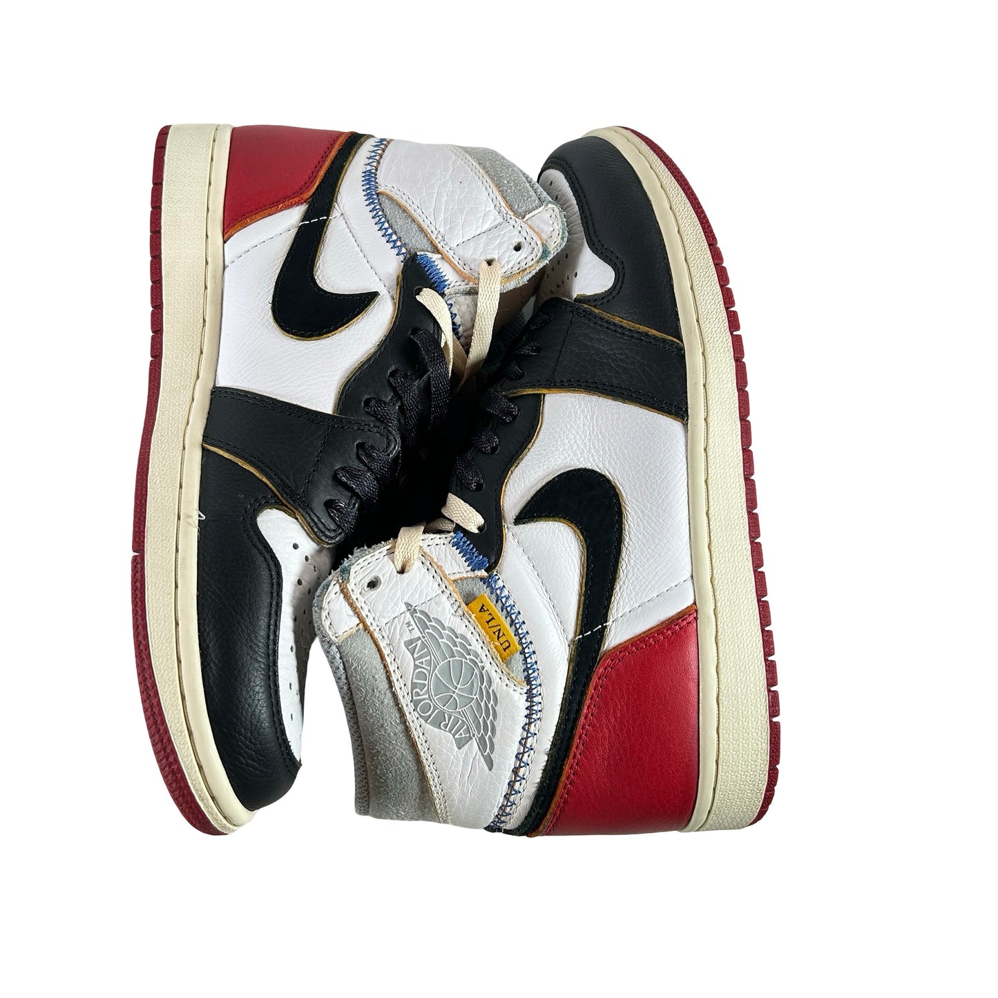 BV1300 106 Jordan 1 Union Black Toe [USED] - 8 M (Used2) (No Box2)