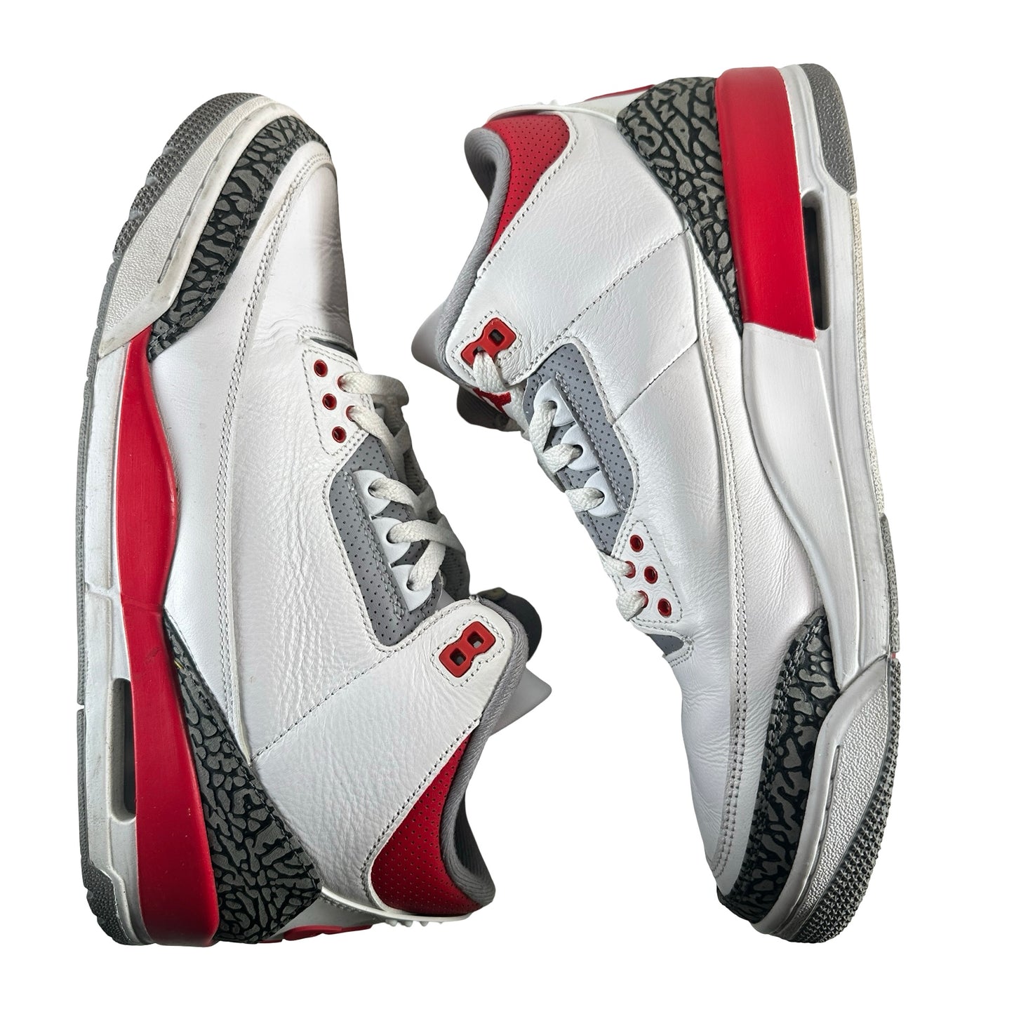 DN3707 160 Jordan 3 Retro Fire Red (2022) [USED] - 11 M (Used11)