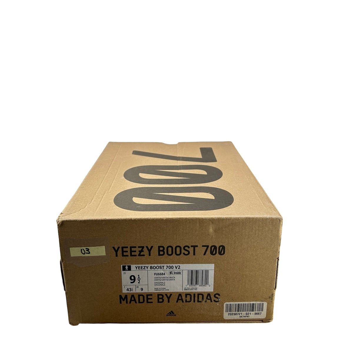 FU6684 adidas Yeezy Boost 700 V2 Vanta [USED] - 9.5 M (Used3)