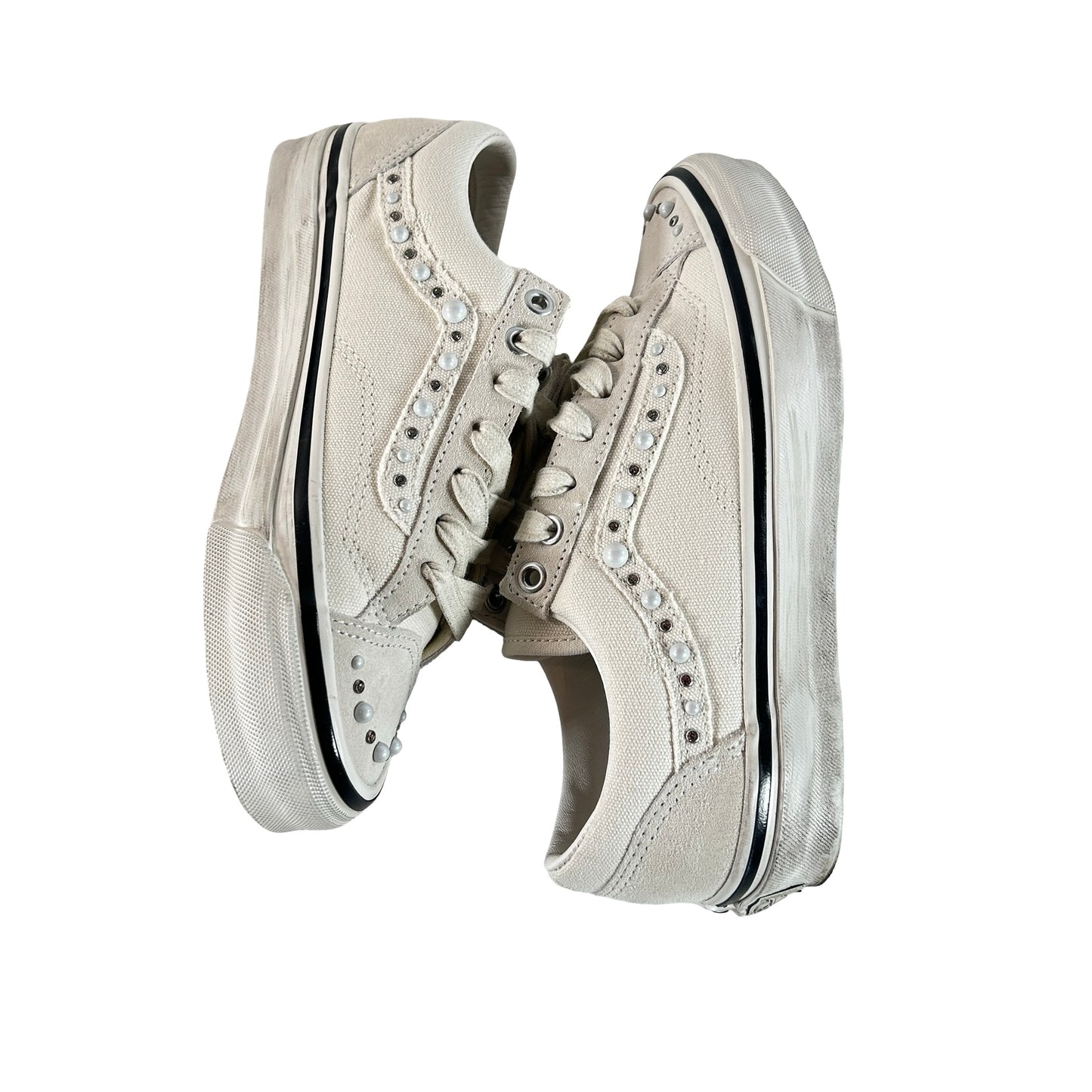 VN000E8VCCZ Vans OTW Old Skool 36 Pearlized Pack Marshmallow [USED] - 5.5 M (Used)