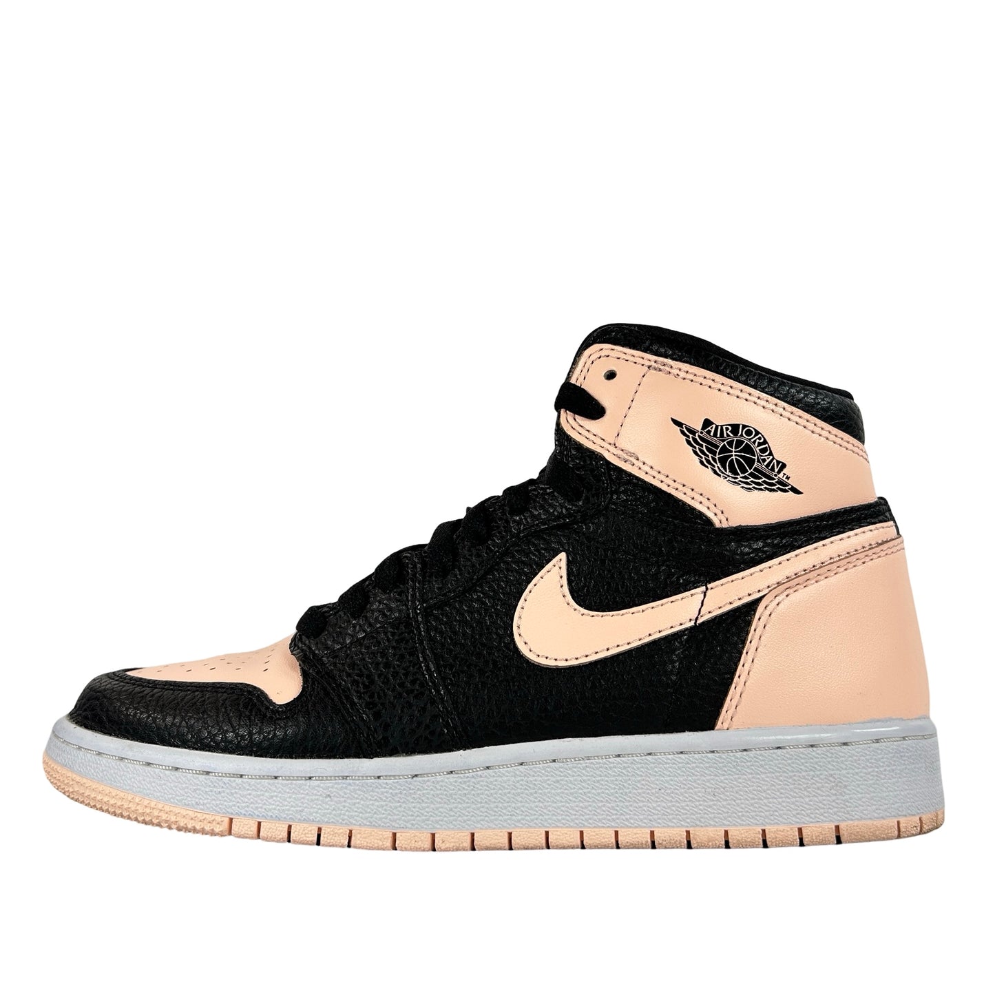 575441 081 Jordan 1 Retro High Black Crimson Tint [USED] - 6 Y (Used2)
