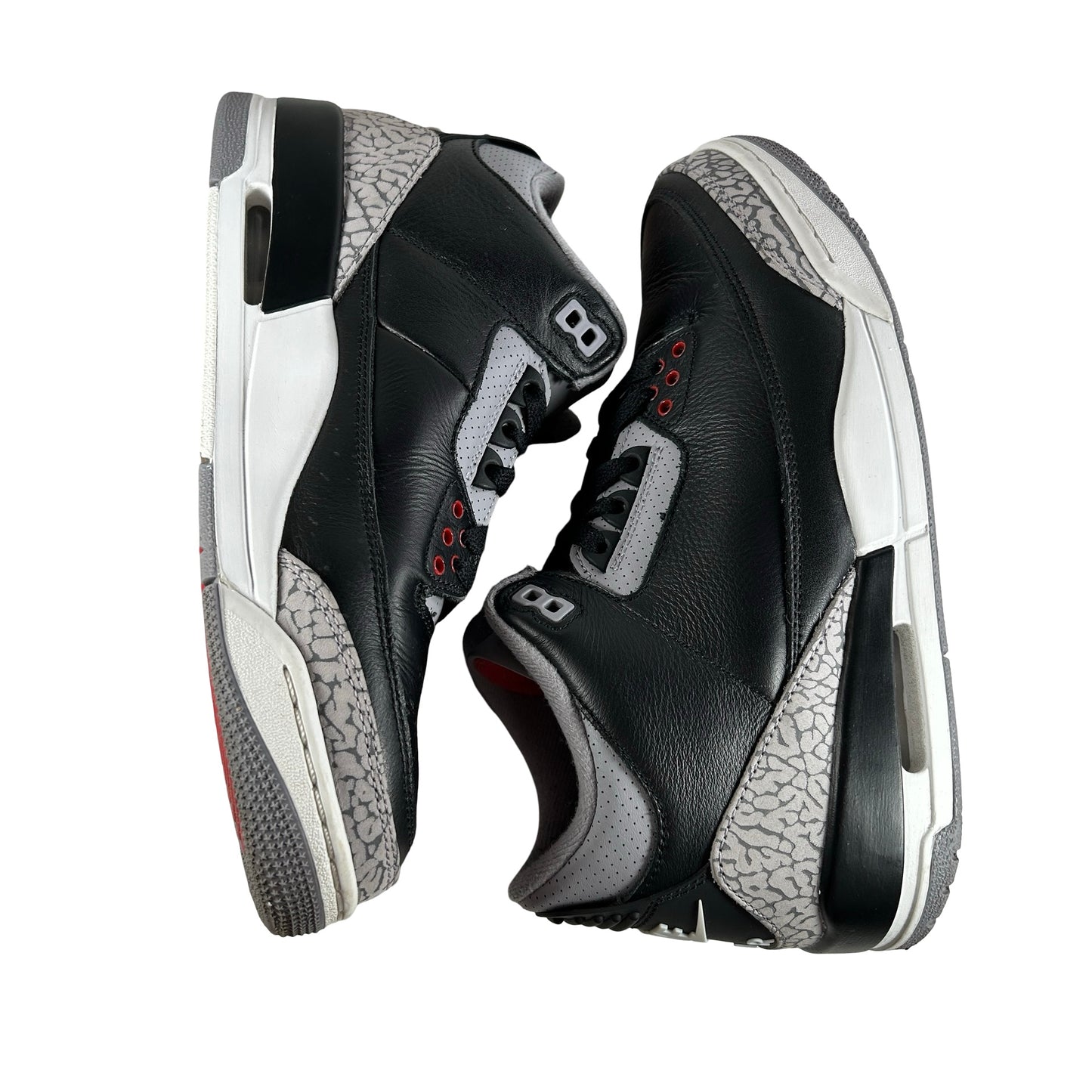 DN3707 010 Jordan 3 Retro Black Cement Reimagined (2024) [USED] - 8.5 M (Used20)