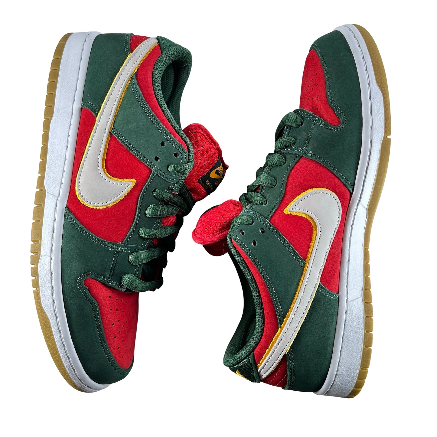 FZ1287 300 Nike SB Dunk Low Pro PRM Seattle Supersonics [USED] - 9.5 M (Used)