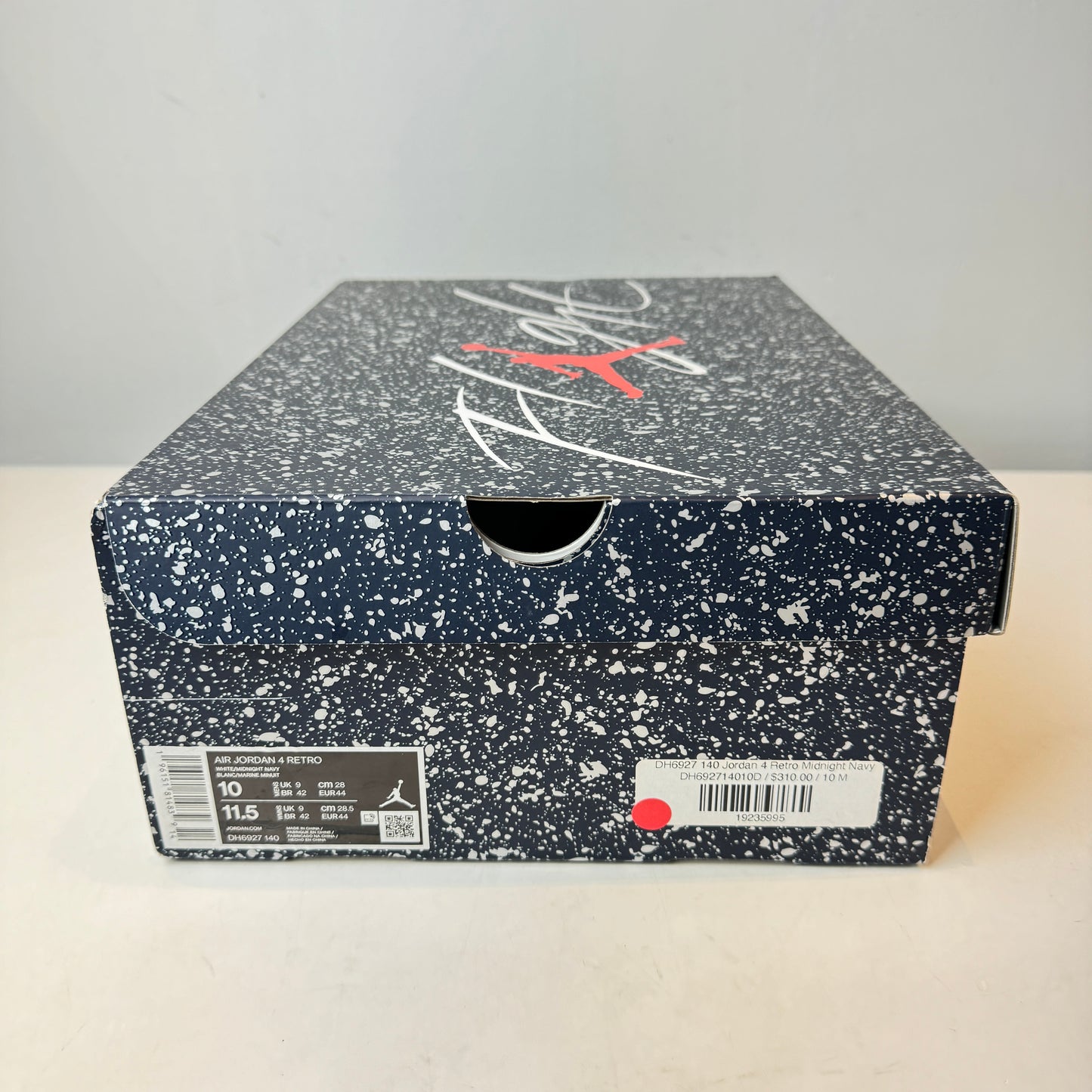 DH6927 140 Jordan 4 Retro Midnight Navy [USED] - 10 M (Used)