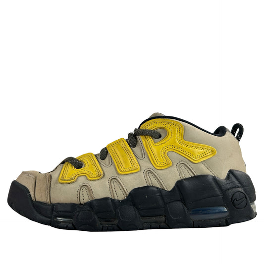 FB1299 200 Nike Air More Uptempo Low AMBUSH Sulfur [USED] - 9 M (Used) (Replace Box)