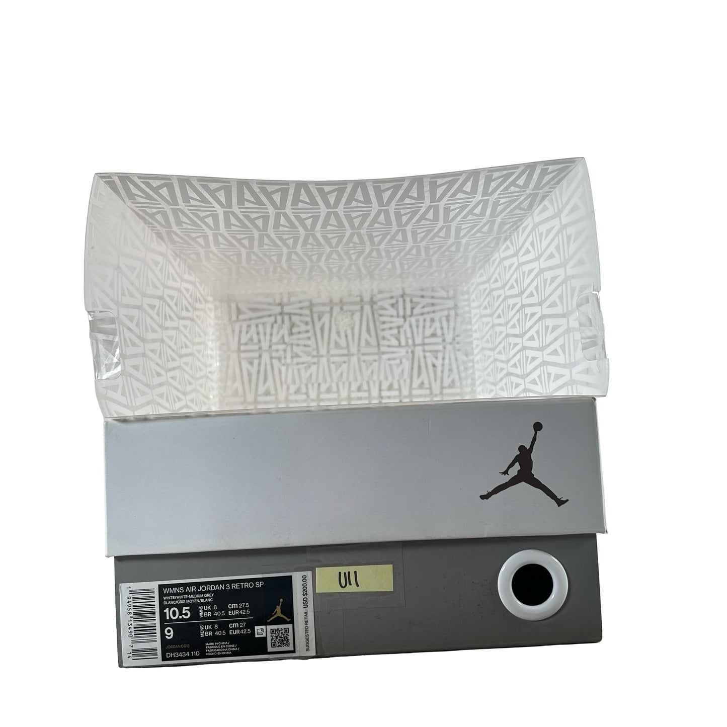 DH3434 110 Jordan 3 Retro A Ma Maniere [USED] - 10.5 W / 9 M (Used11)