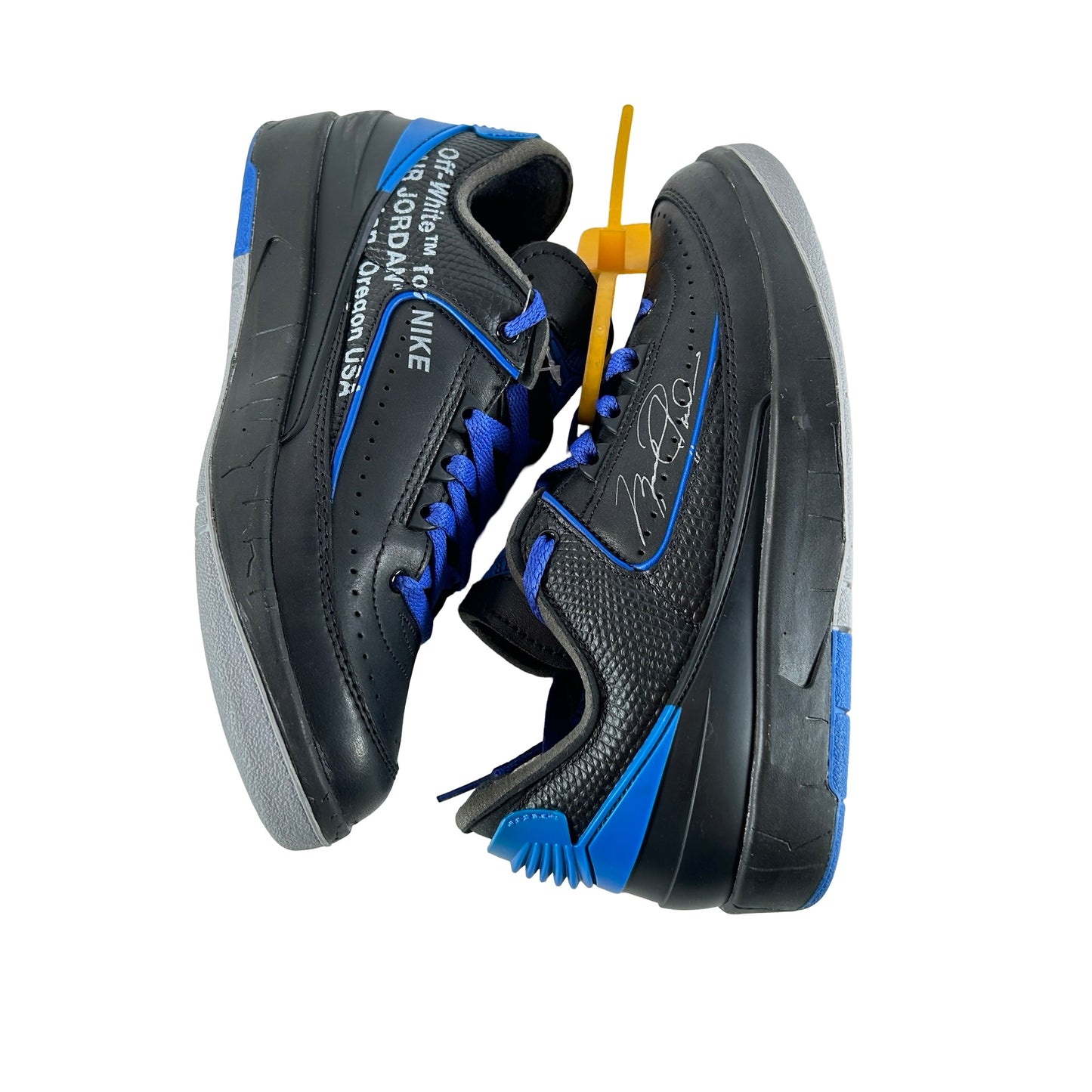 DJ4375 004 Jordan 2 Retro Low SP Off-White Black Blue [USED] - 6 M (Used2)