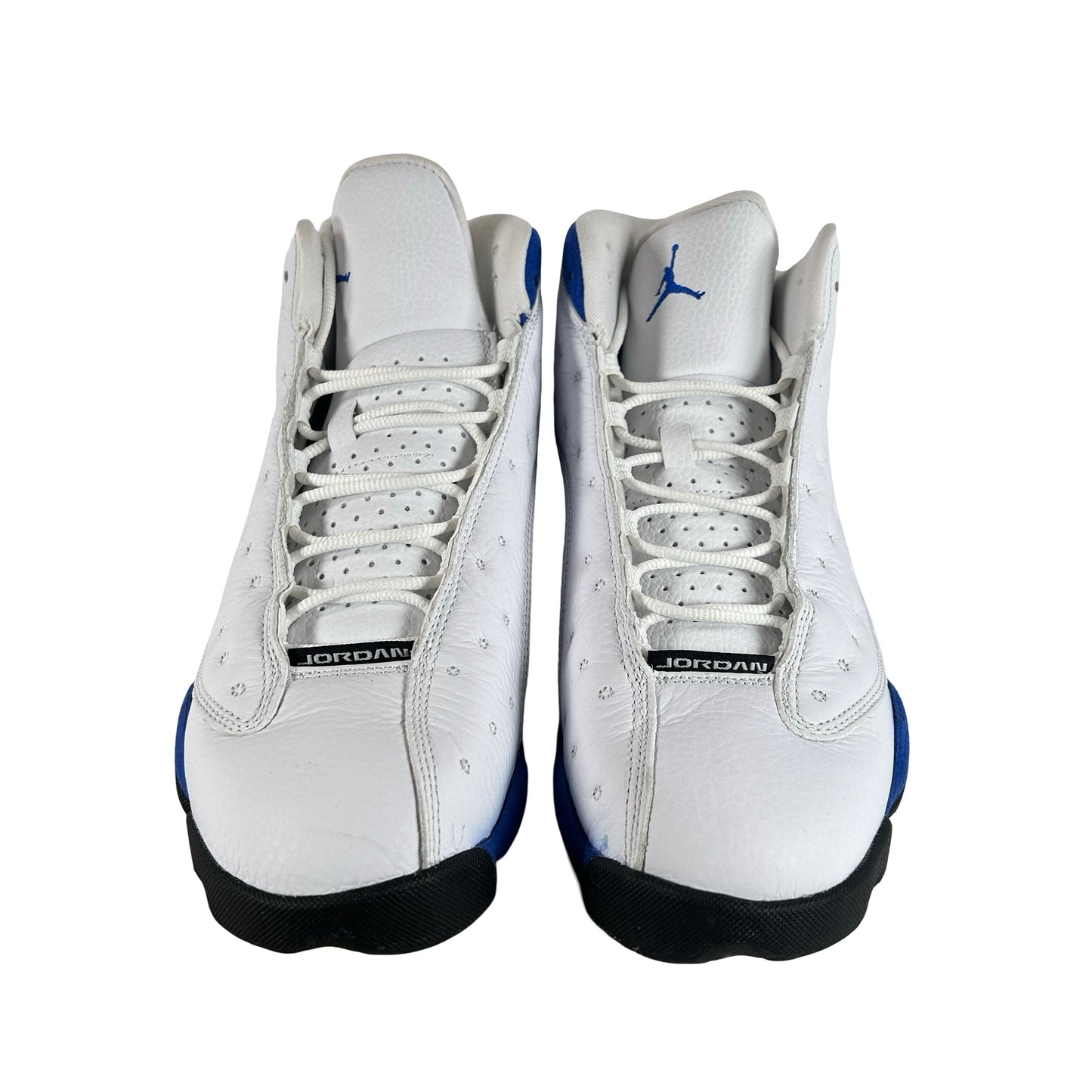 414571 117 Jordan 13 Retro White Hyper Royal Black [USED] - 10.5 M (Used)