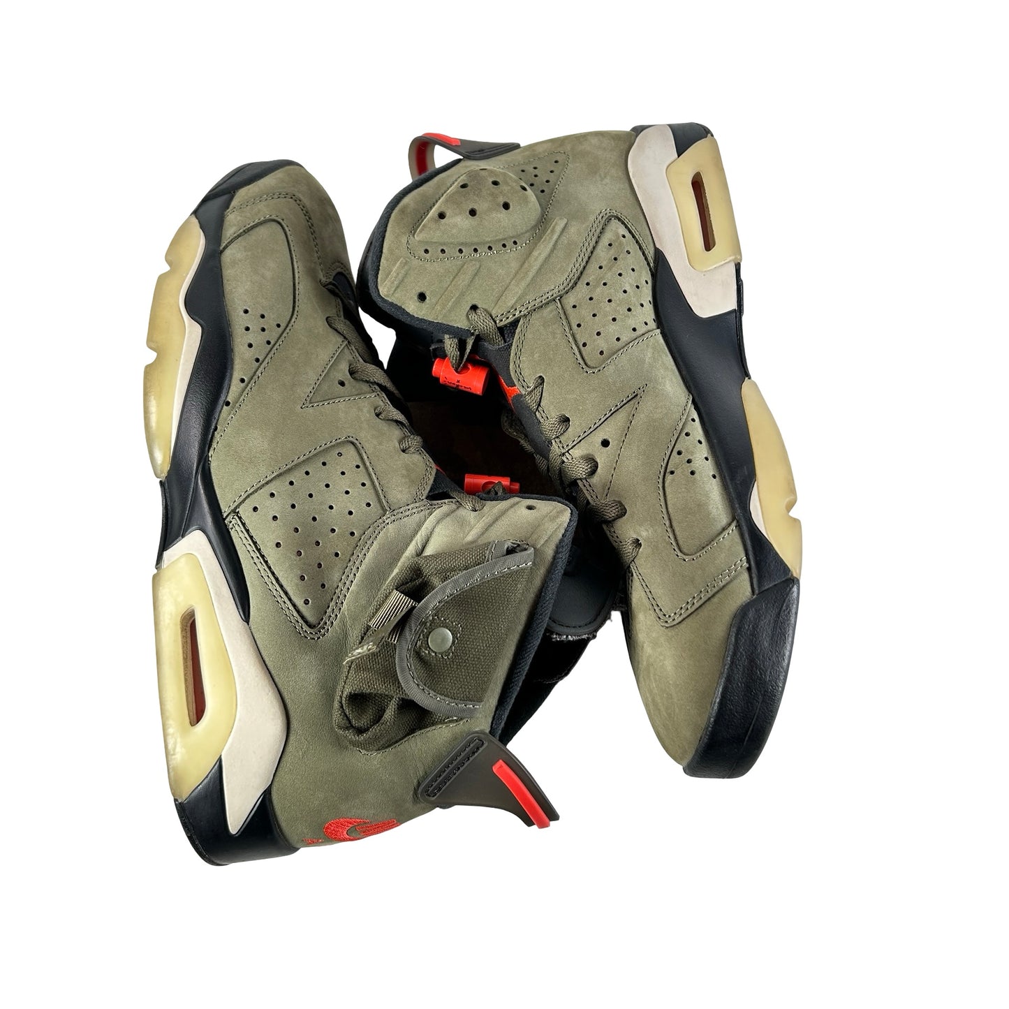 CN1084 200 Jordan 6 Retro Travis Scott [USED] - 11.5 M (Used) (No Box)