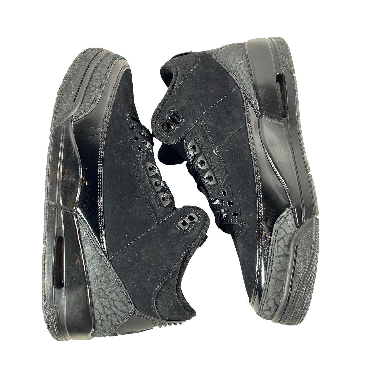 CT8532 001 Jordan 3 Retro Black Cat (2025) [USED] - 8 M (Used2)