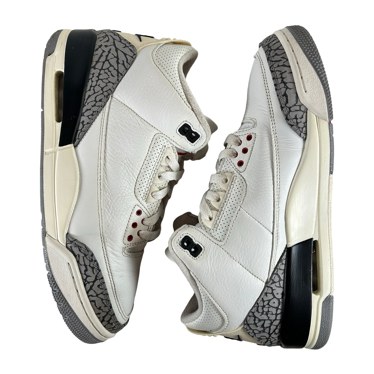 DN3707 100 Jordan 3 Retro White Cement Reimagined [USED] - 9 M (Used11)