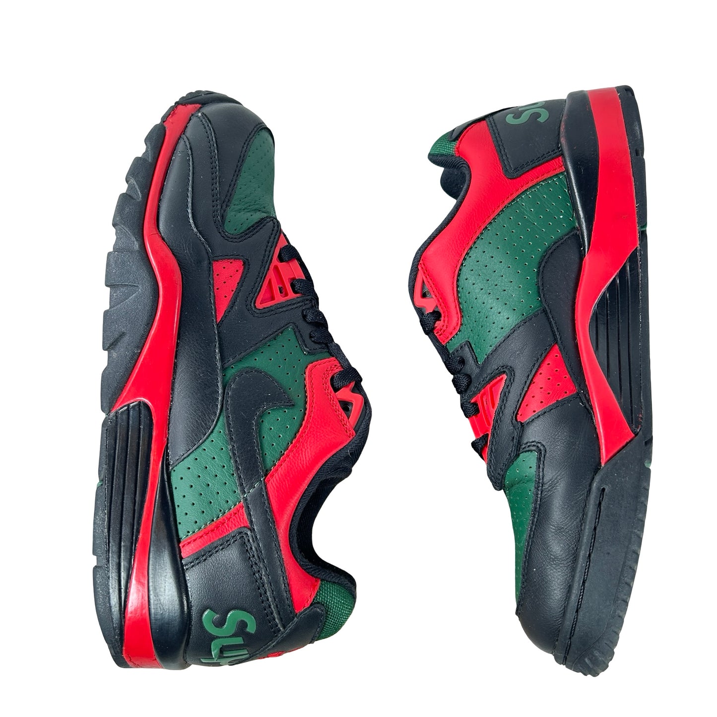 CJ5291 001 Nike Cross Trainer Low Supreme Black Green Red [USED] - 10.5 M (Used)