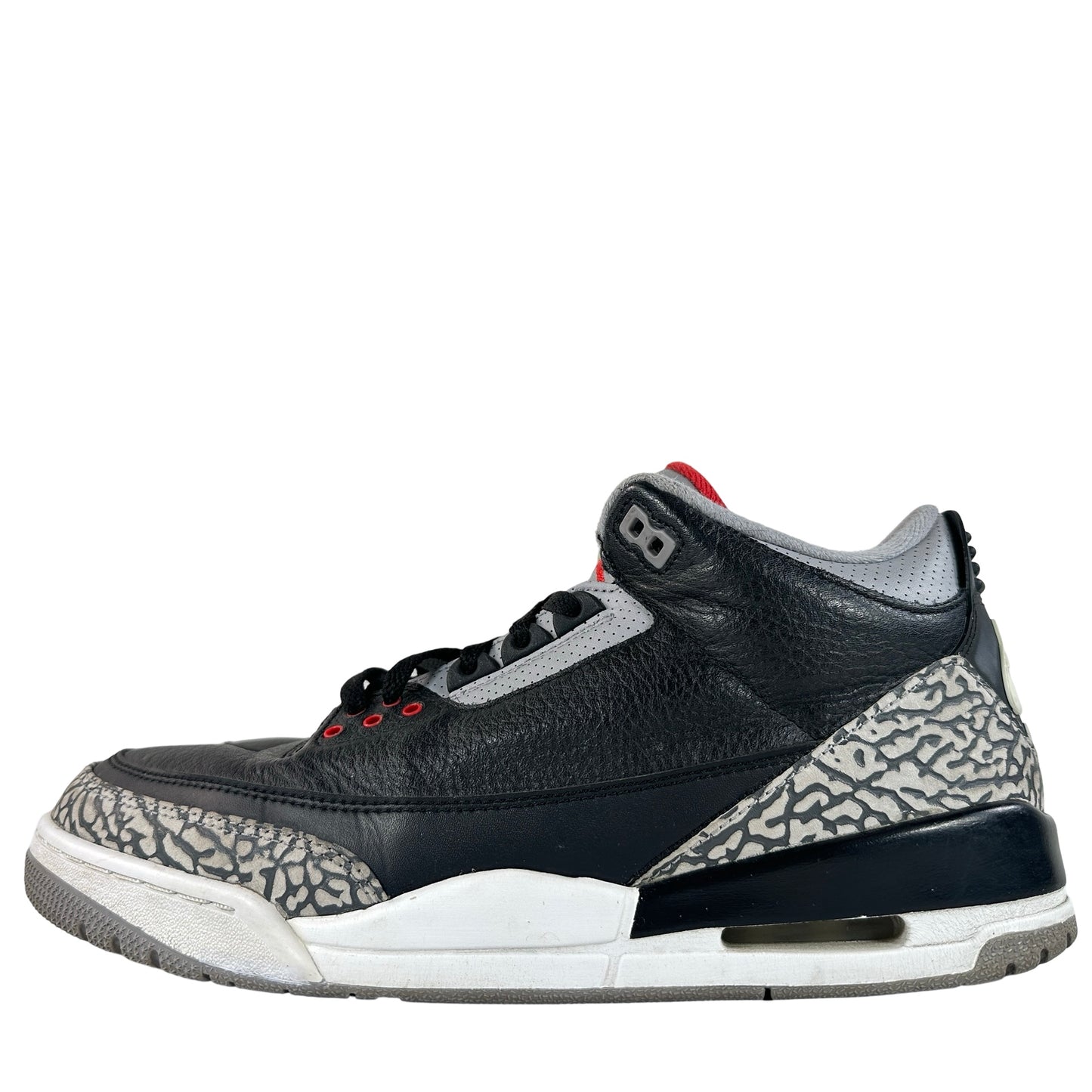 854262 001 Jordan 3 Black Cement 2018 [USED] - 10.5 M (Used) (No Box4)