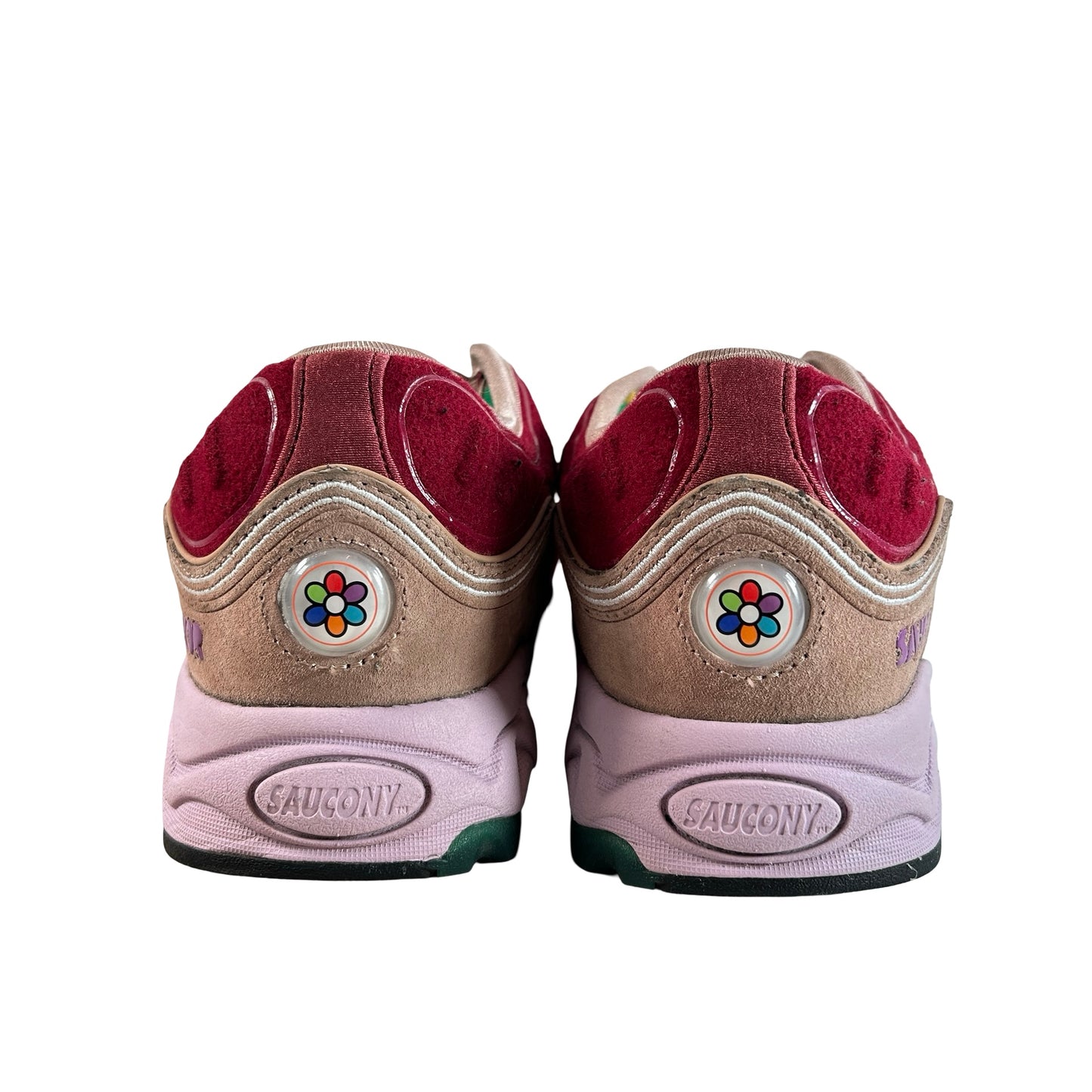 S70922 1 Saucony Matrix Jae Tips No Shoes In The House Burgundy [USED] - 10.5 M (Used) (No Box)