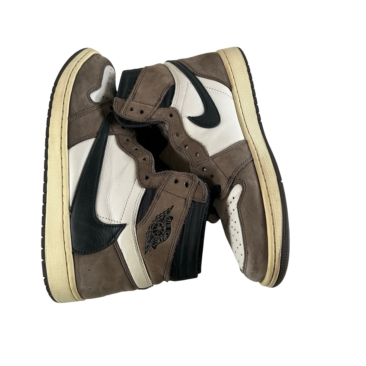 CD4487 100 Jordan 1 Retro High OG SP Travis Scott Mocha [USED] - 10.5 M (Used2)