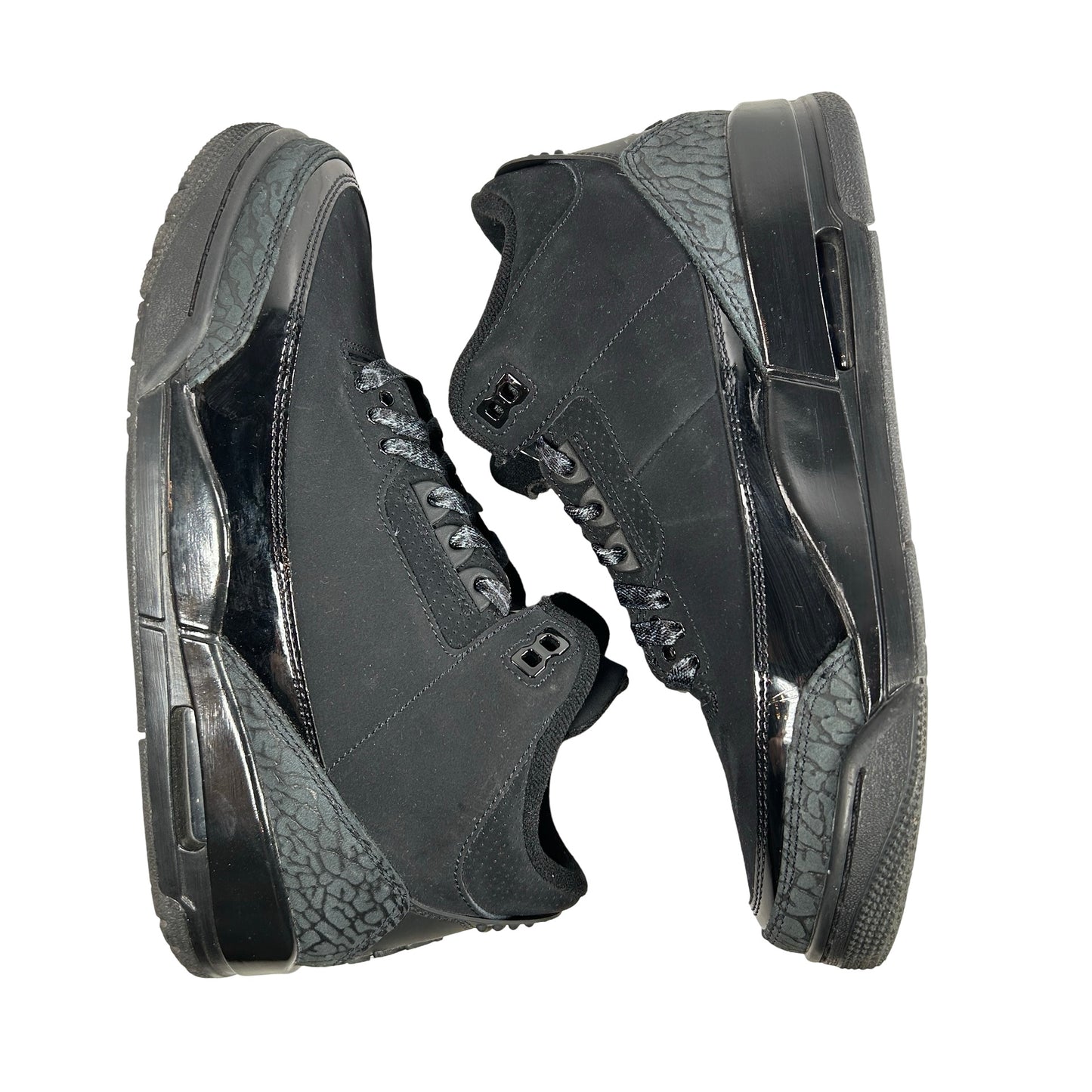 CT8532 001 Jordan 3 Retro Black Cat (2025) [USED] - 8 M (Used) (No Box)
