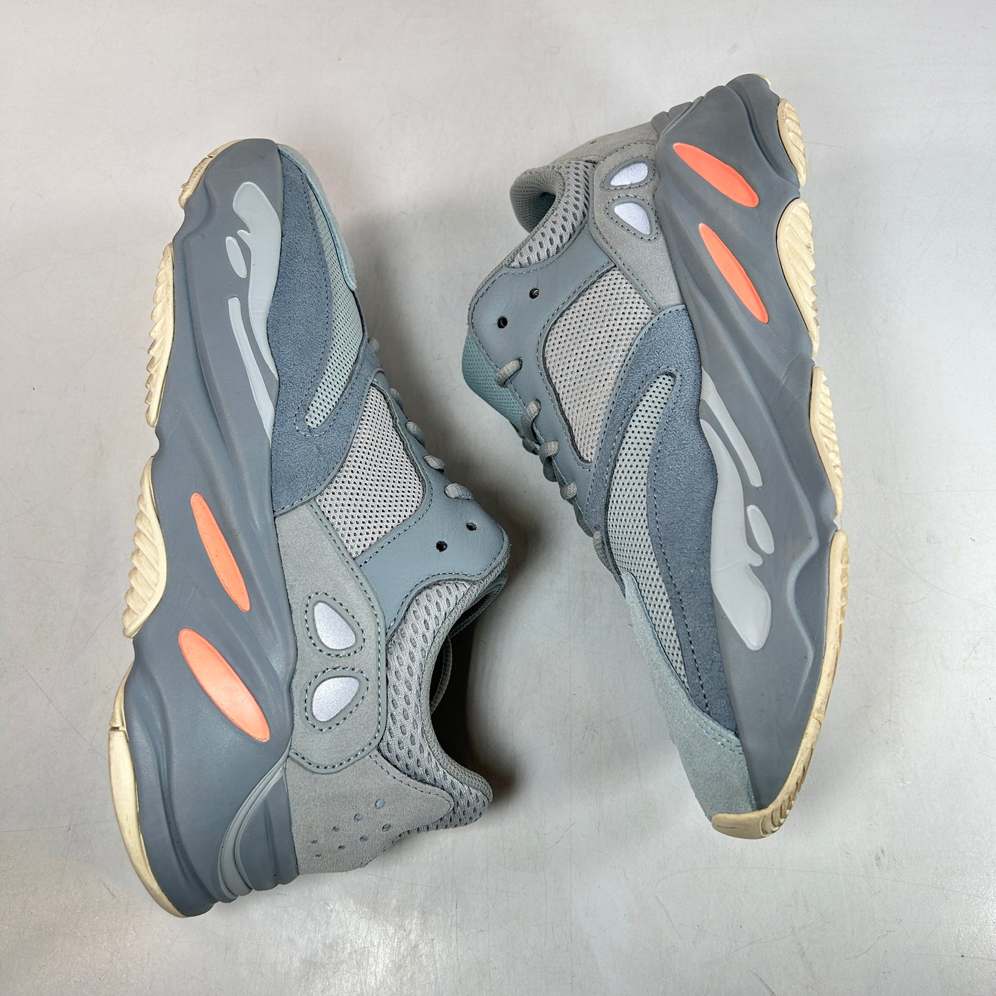 EG7597 Adidas Yeezy Boost 700 Inertia [USED] - 9.5 M (Used) (No Insoles) (Replace Box3)