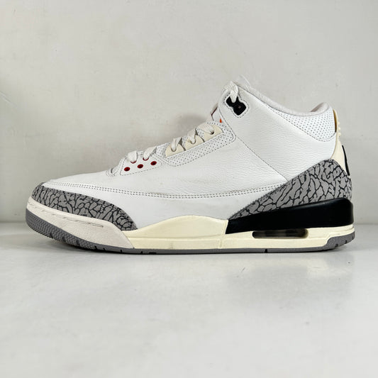 DN3707 100 Jordan 3 Retro White Cement Reimagined [USED] - 13 M (Used2)
