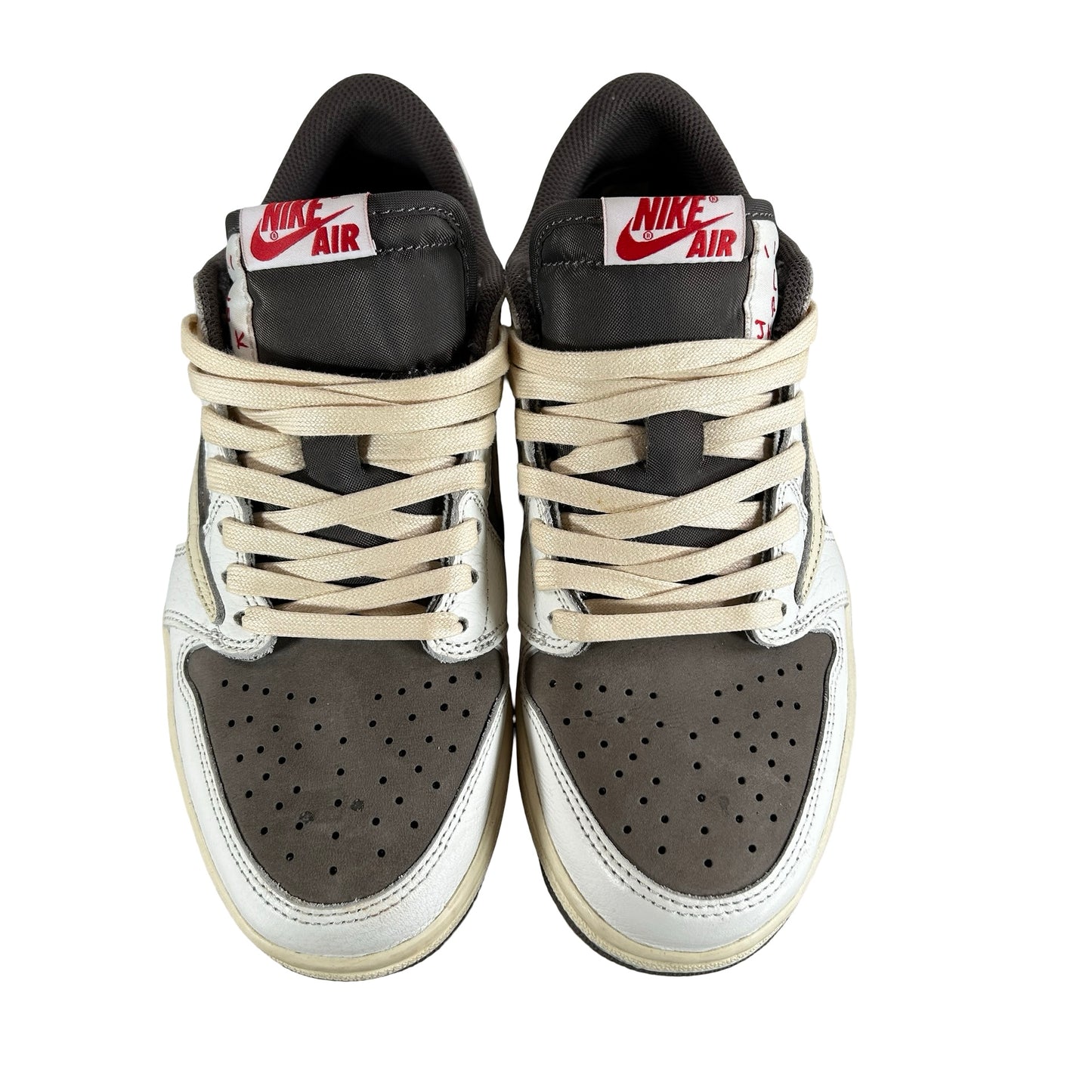 DM7866 162 Jordan 1 Retro Low OG SP Travis Scott Reverse Mocha [USED] - 7 M (Used)